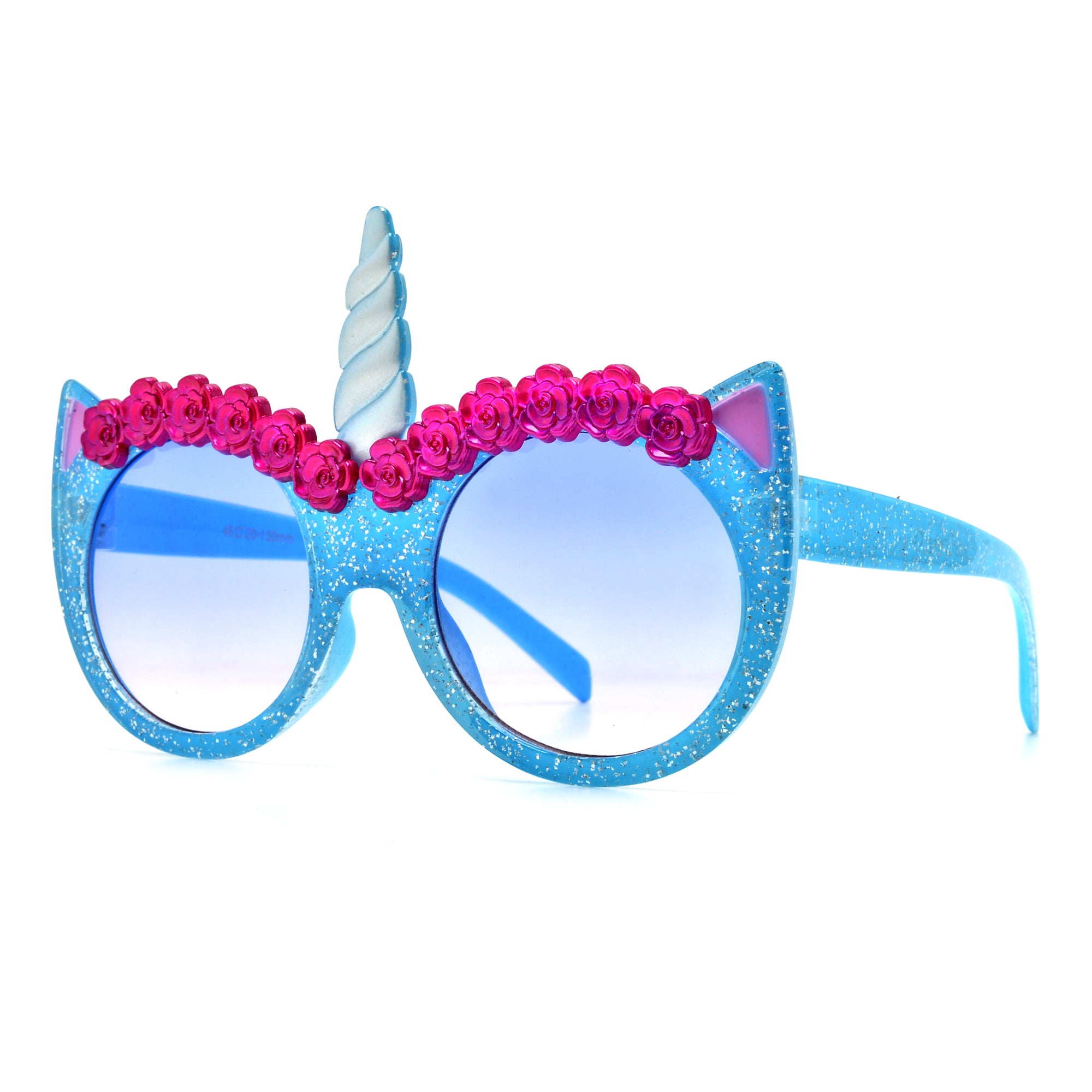 Adorable Alicorn Round Cat Eye Kids Sunnies