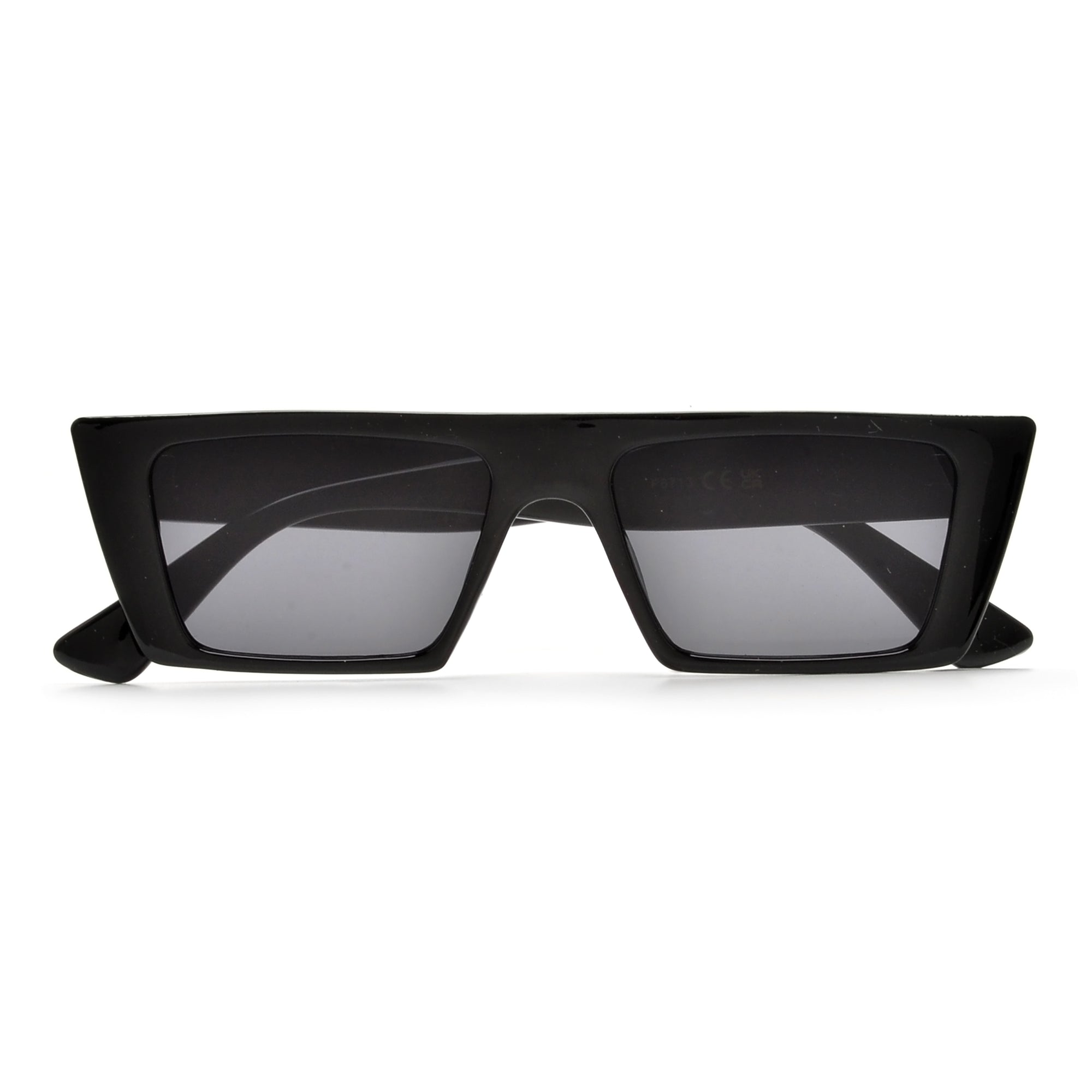 Modern Flat Top Slim Cat Eye Sunnies