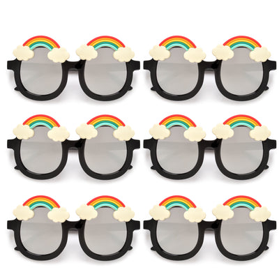 Cute Kids Fit Rainbow Brow Sunglasses