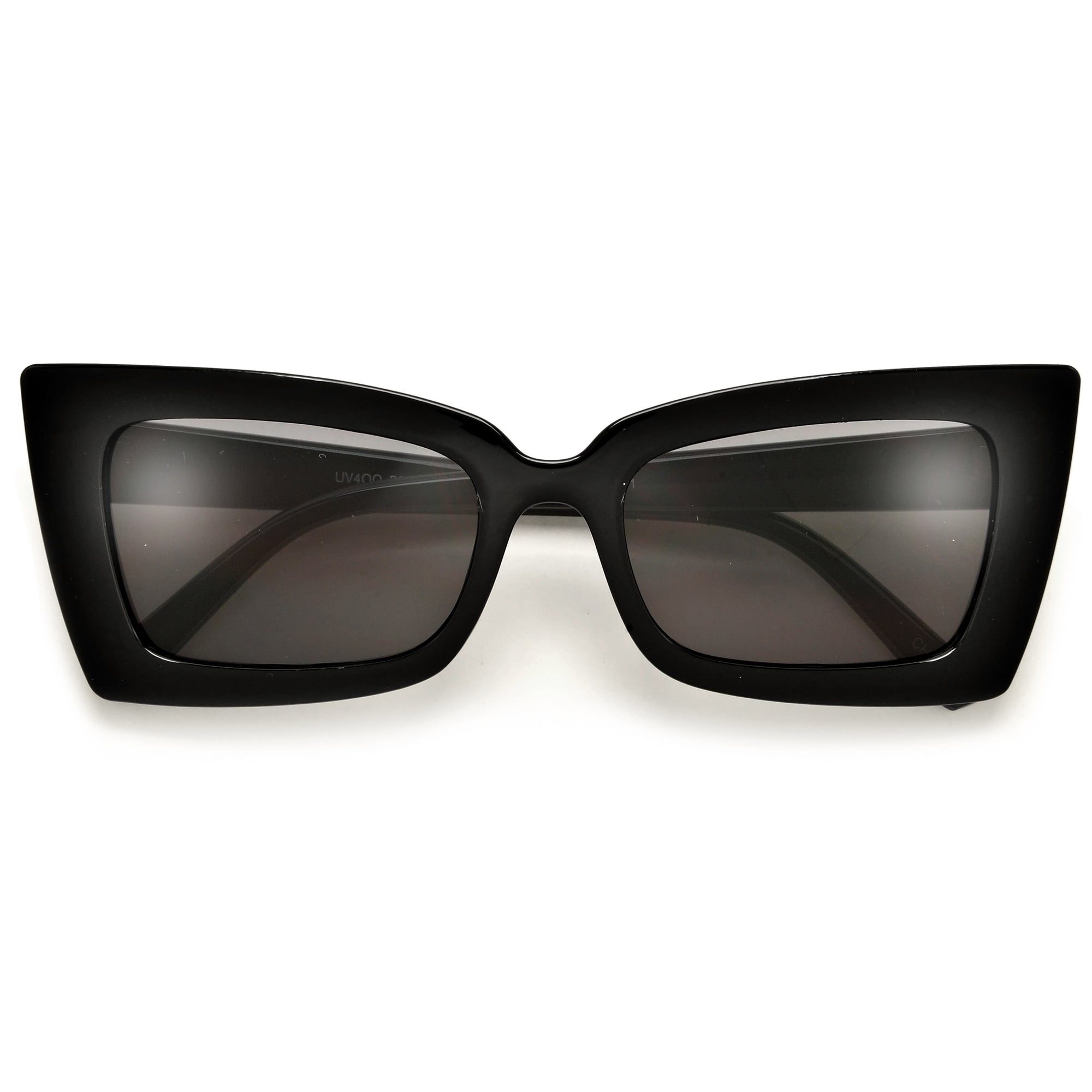 Rectangular cat eye sunglasses on sale