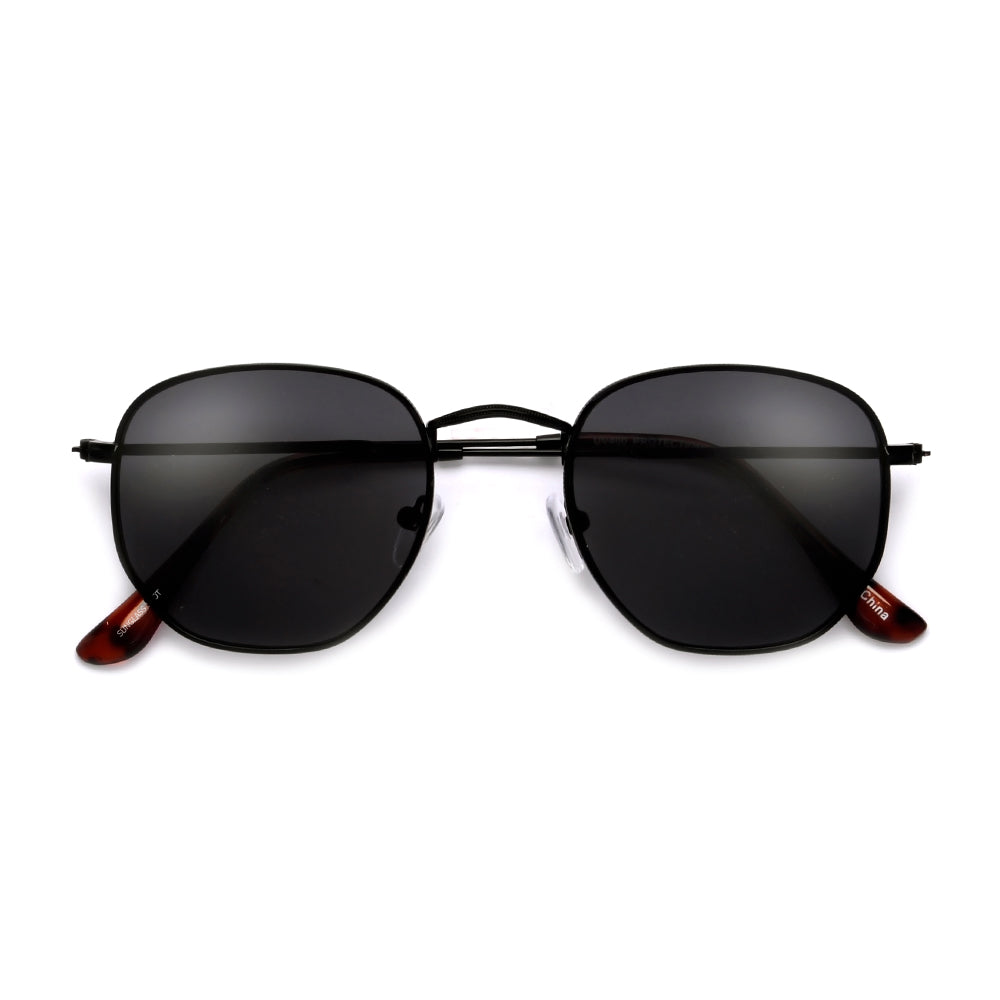 54mm Chic Geometric Flat Lens Sunnies - Sunglass Spot