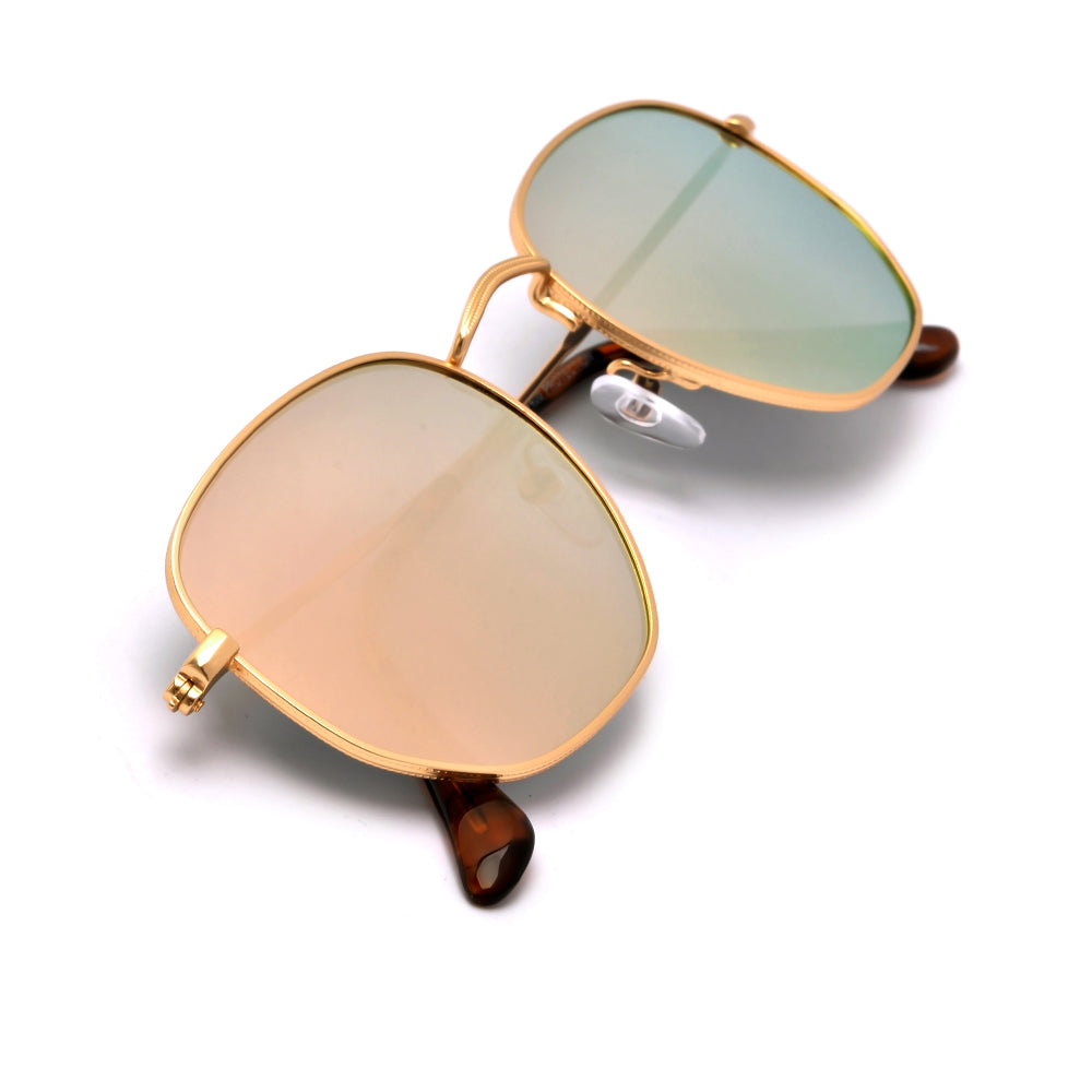 54mm Chic Geometric Flat Lens Sunnies - Sunglass Spot