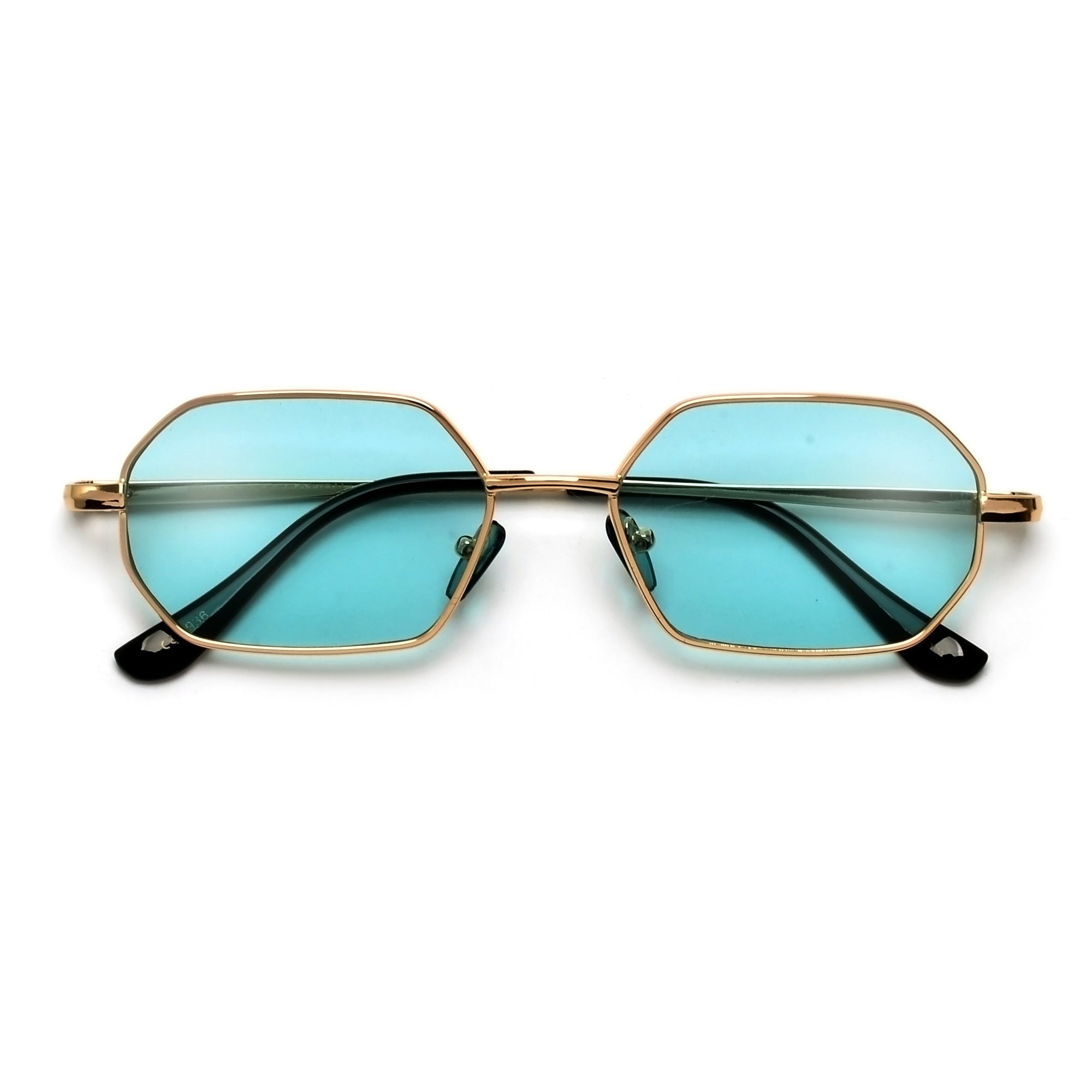 Slim Retro Slender Octagonal Sunnies - Sunglass Spot