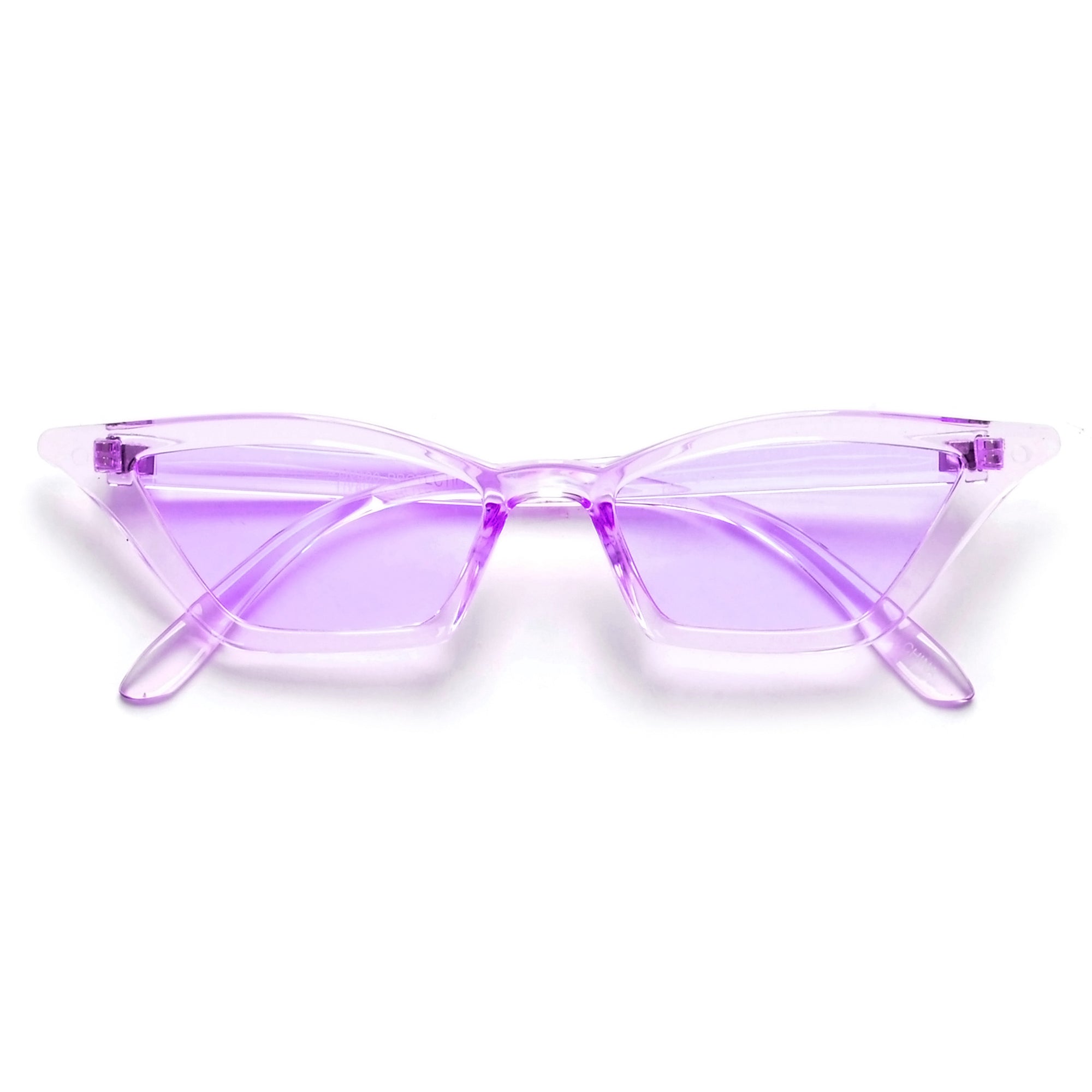 Colorful Edgy Cat Eye Sunnies - Sunglass Spot