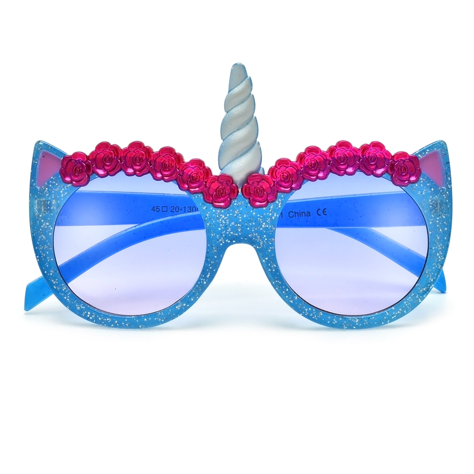 Adorable Alicorn Round Cat Eye Kids Sunnies