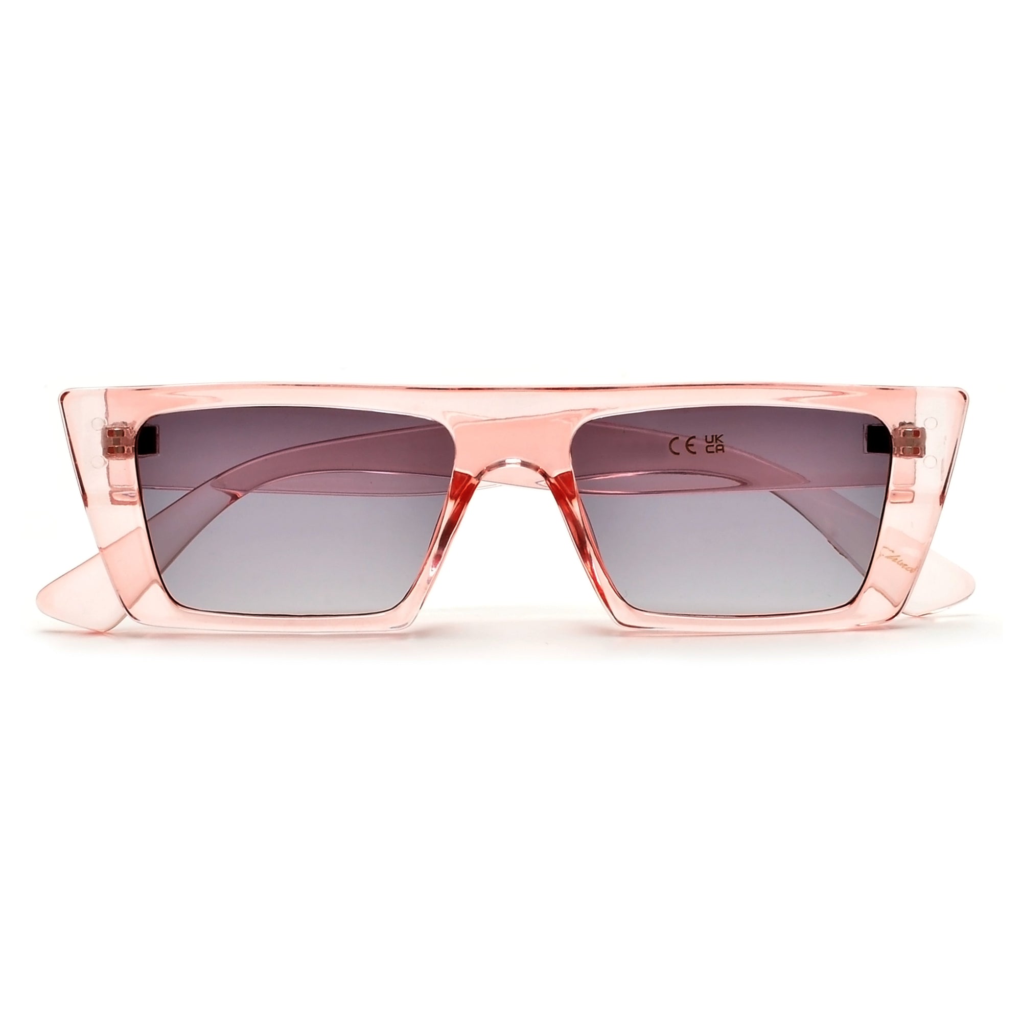 Modern Flat Top Slim Cat Eye Sunnies