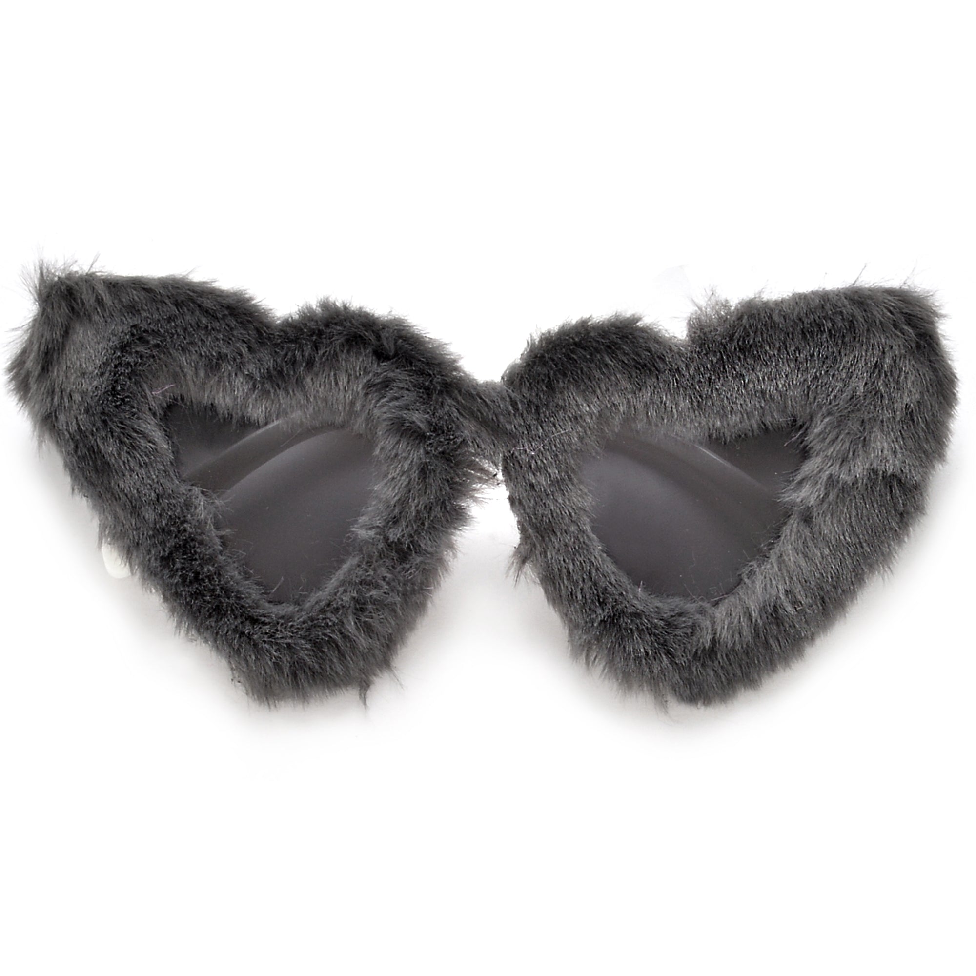 OVERSIZE FLUFFY HEART SUNNIES
