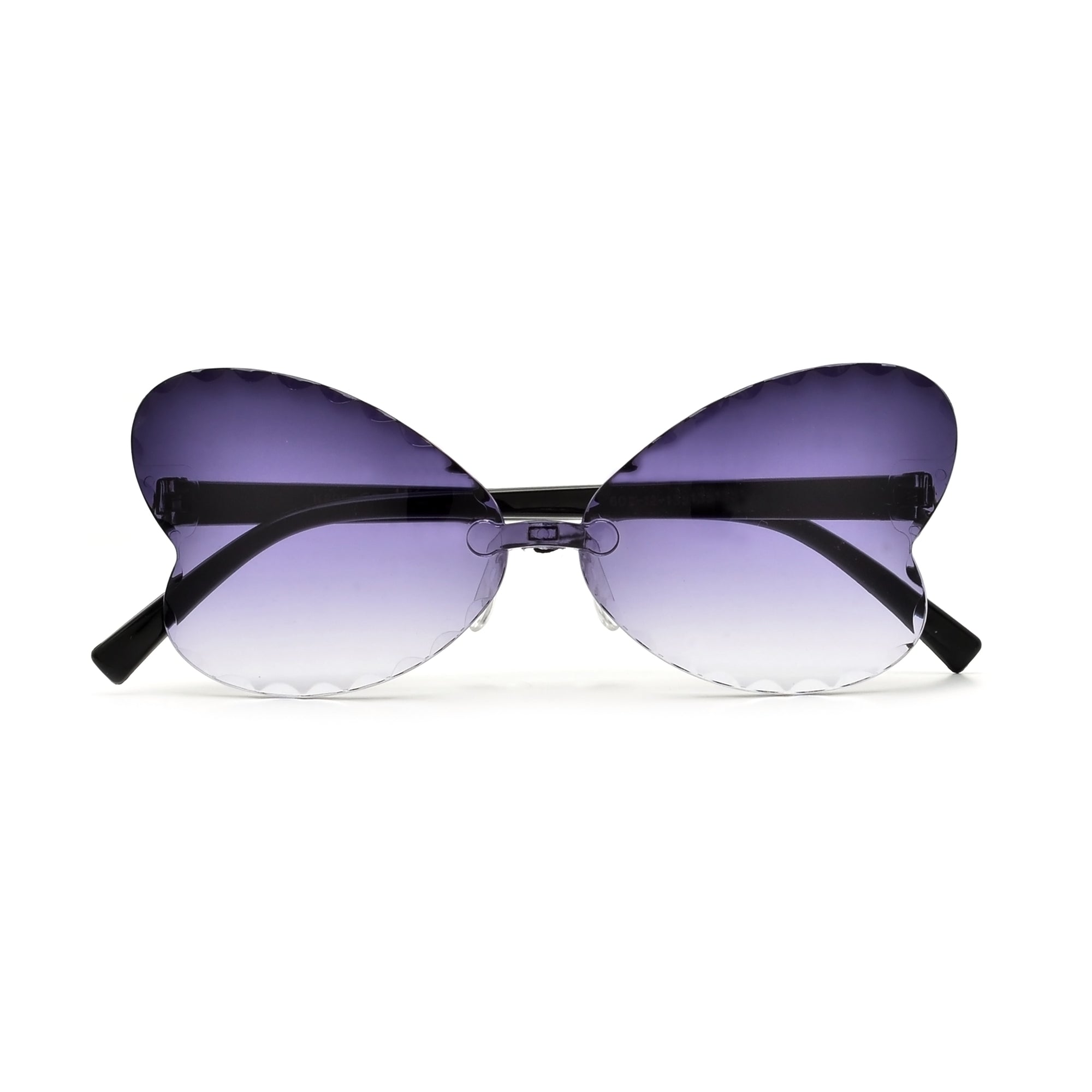 Cute Rimless Butterfly Kids Fit Sunnies