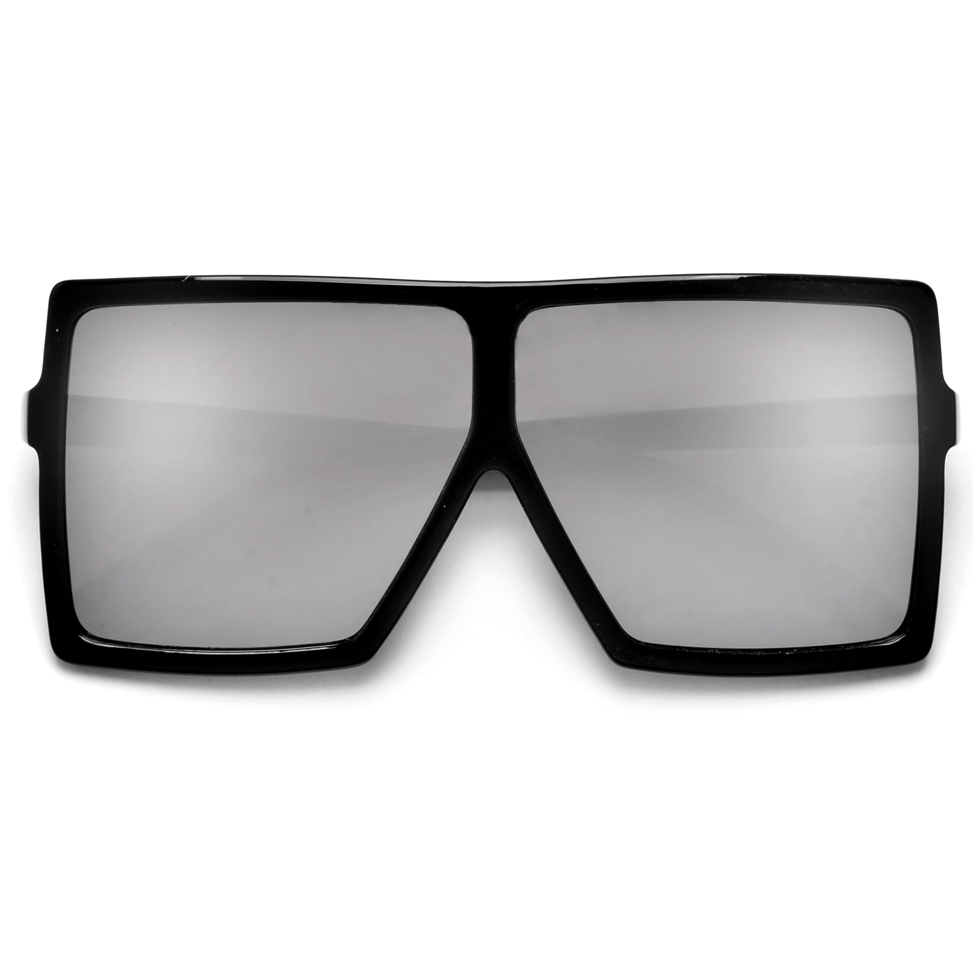 OVERSIZE BOLD SQUARED OFF BLOCK SUNGLASSES - Sunglass Spot