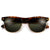 Retro Inspired Round Half Frame Sunglasses