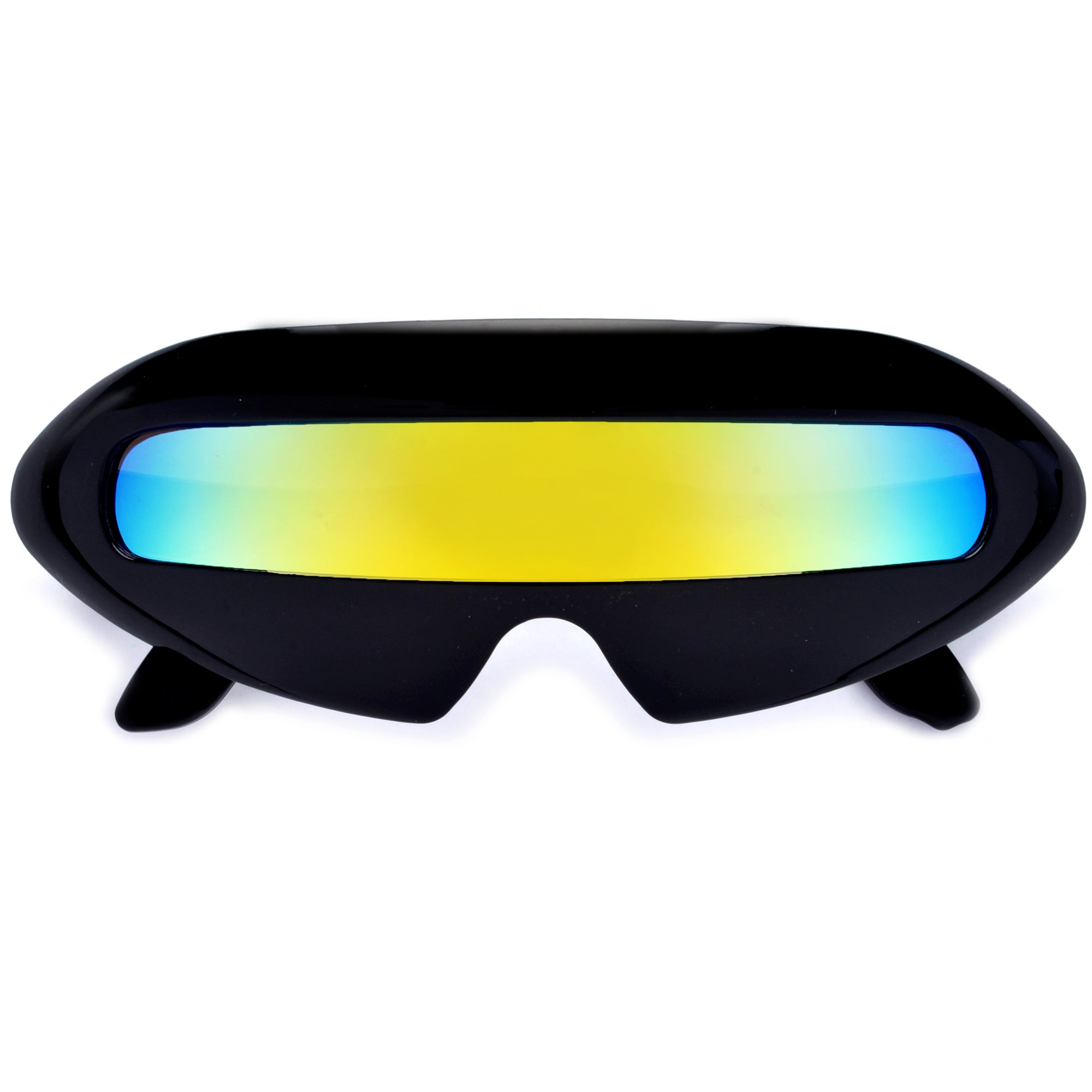 Glow in the Dark Sunglasses - Red Frame / Smoke Lens