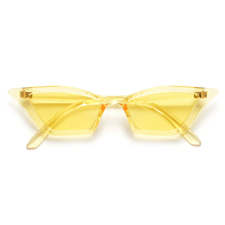 Colorful Edgy Cat Eye Sunnies - Sunglass Spot