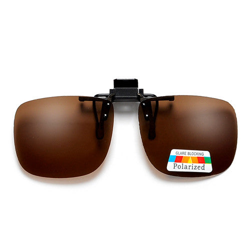 Polarized 54mm-43mm Rectangle Clip-On