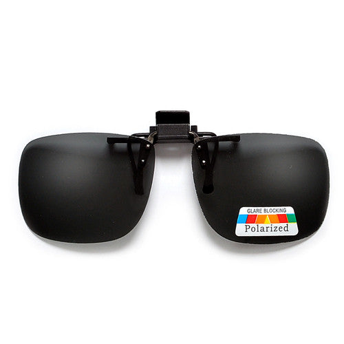 Polarized 54mm-43mm Rectangle Clip-On
