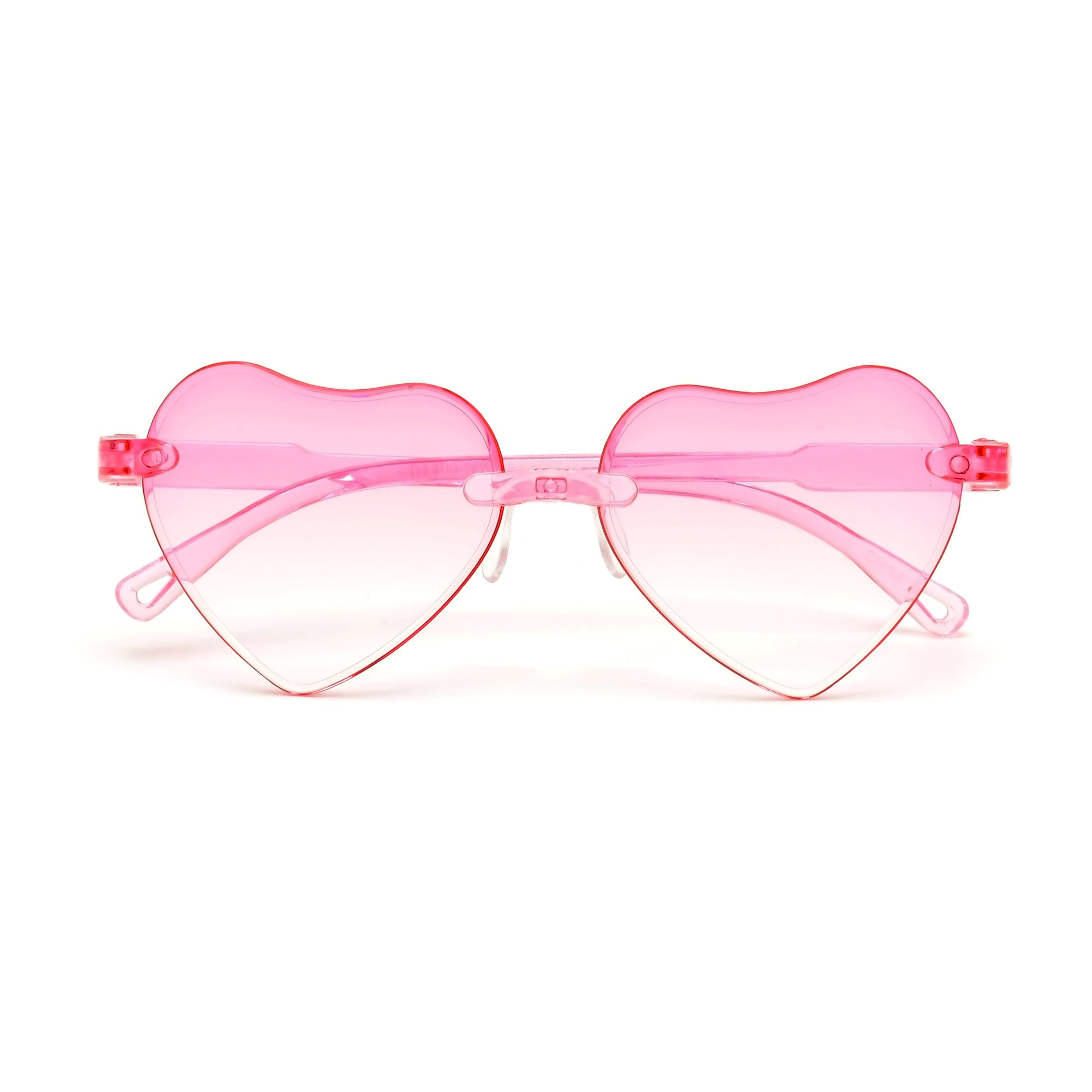 KIDS CUTE RIMLESS HEART SUNNIES