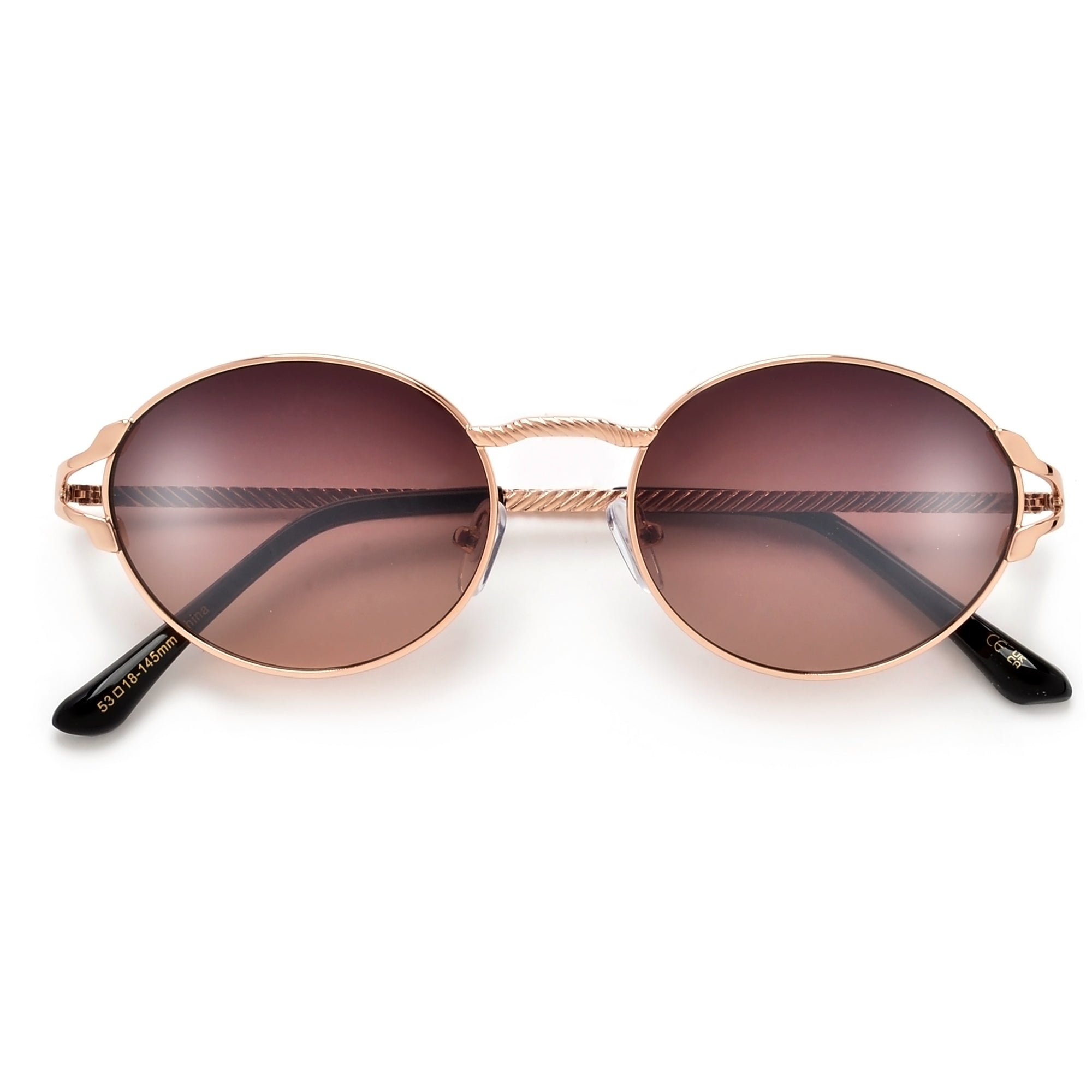 Slim Split Temple Timeless Fashion Statement Sunnies
