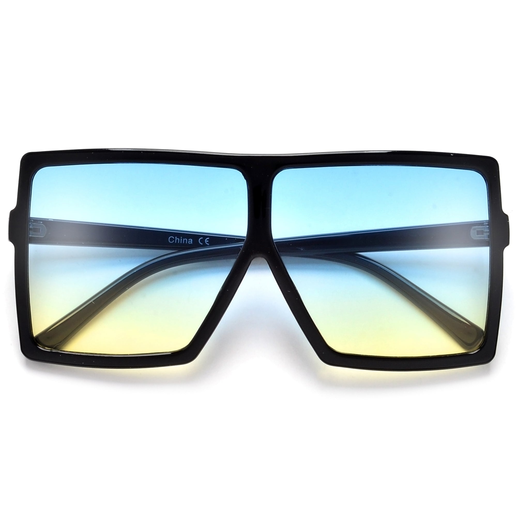 Big black hot sale block sunglasses