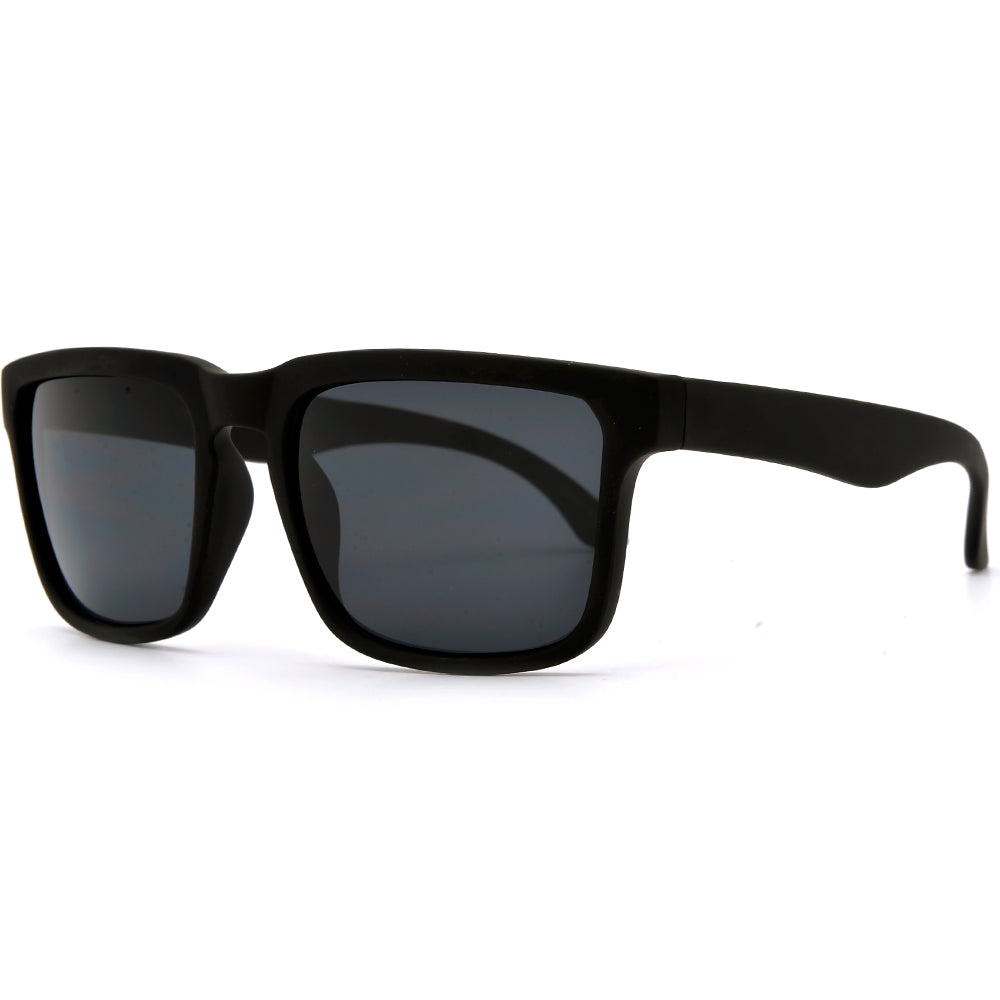 54mm Smooth Matte Keyhole Bridge Men's Daily Shades - Sunglass Spot
