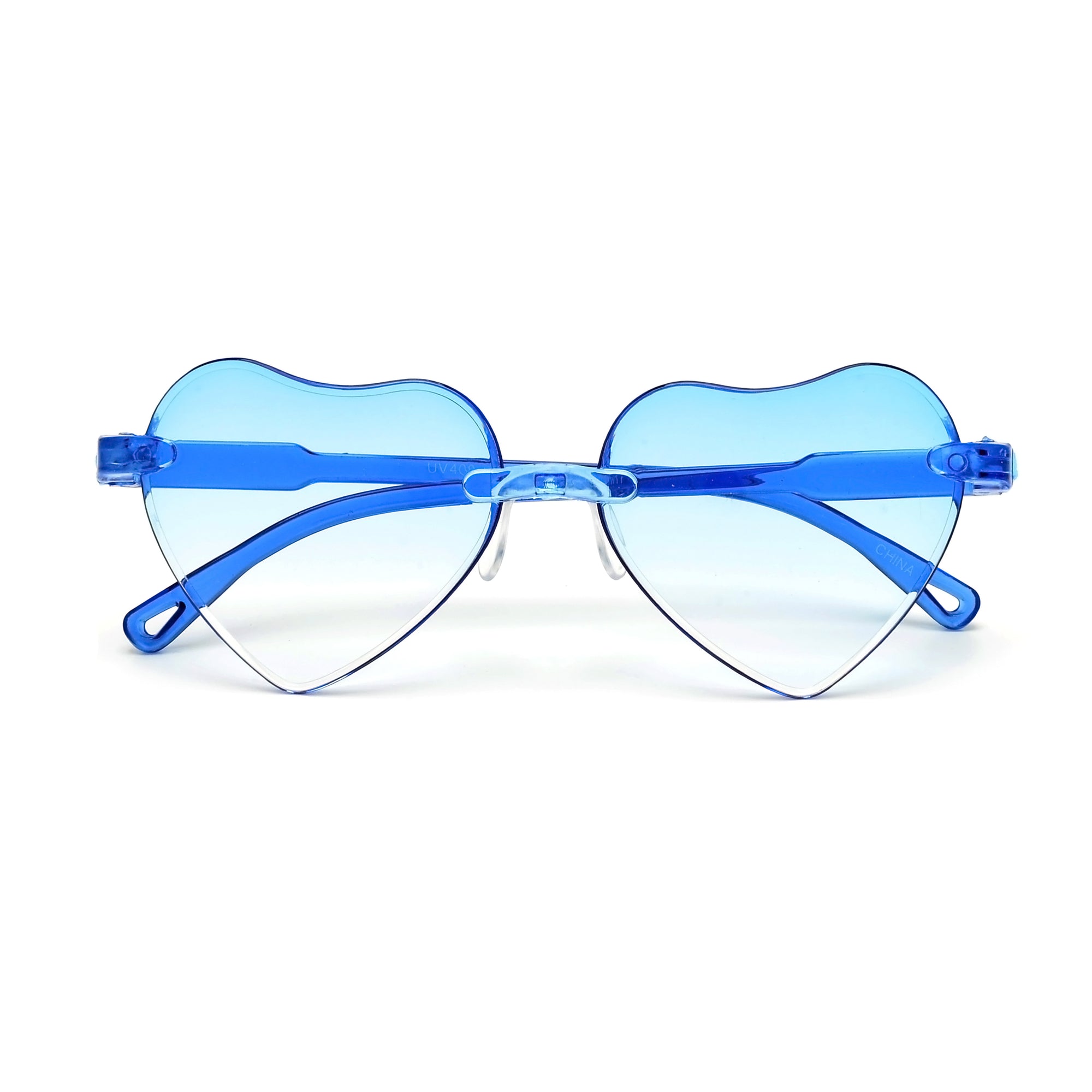 KIDS CUTE RIMLESS HEART SUNNIES