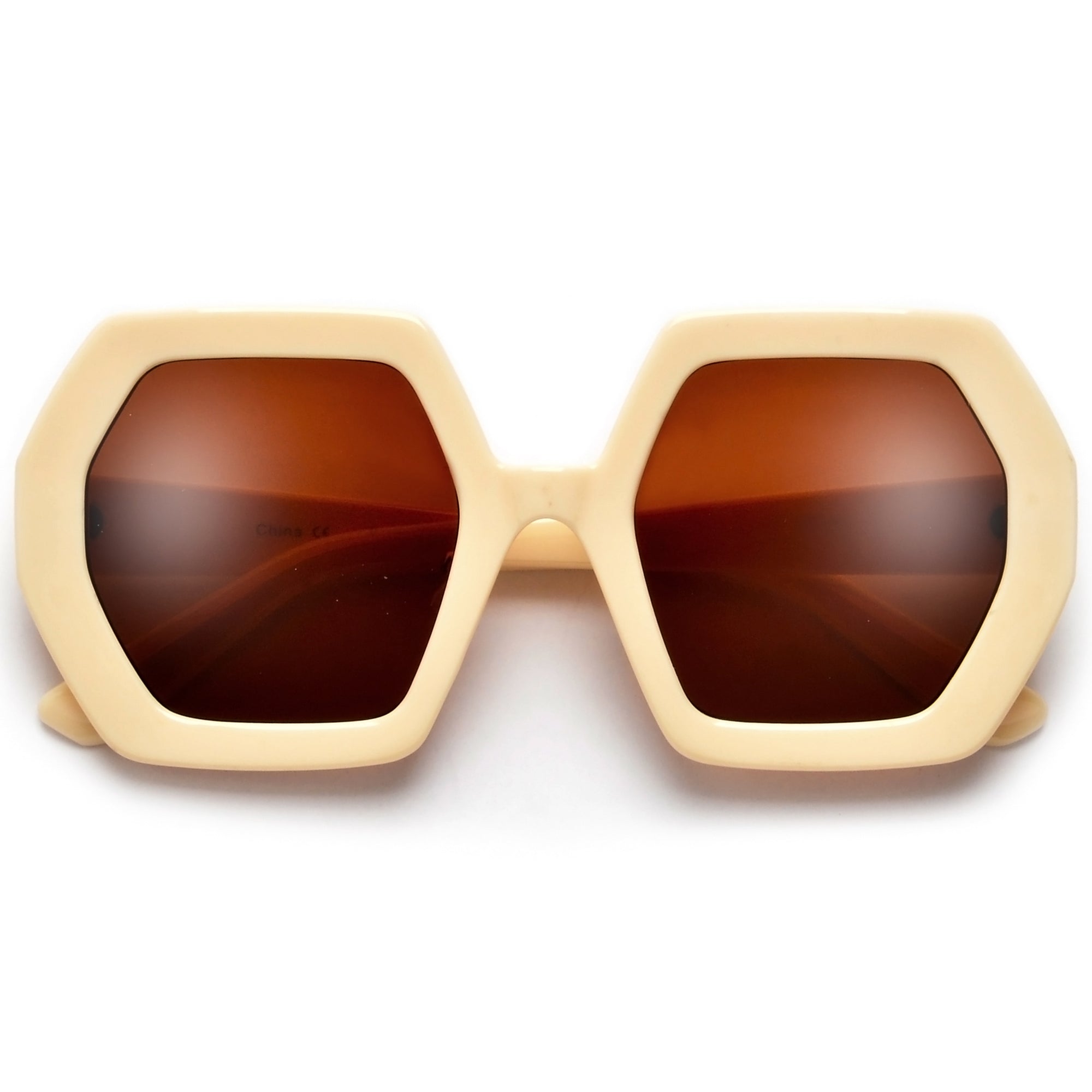 Oversize Thick Funky Geometric Sunnies Sunglass Spot