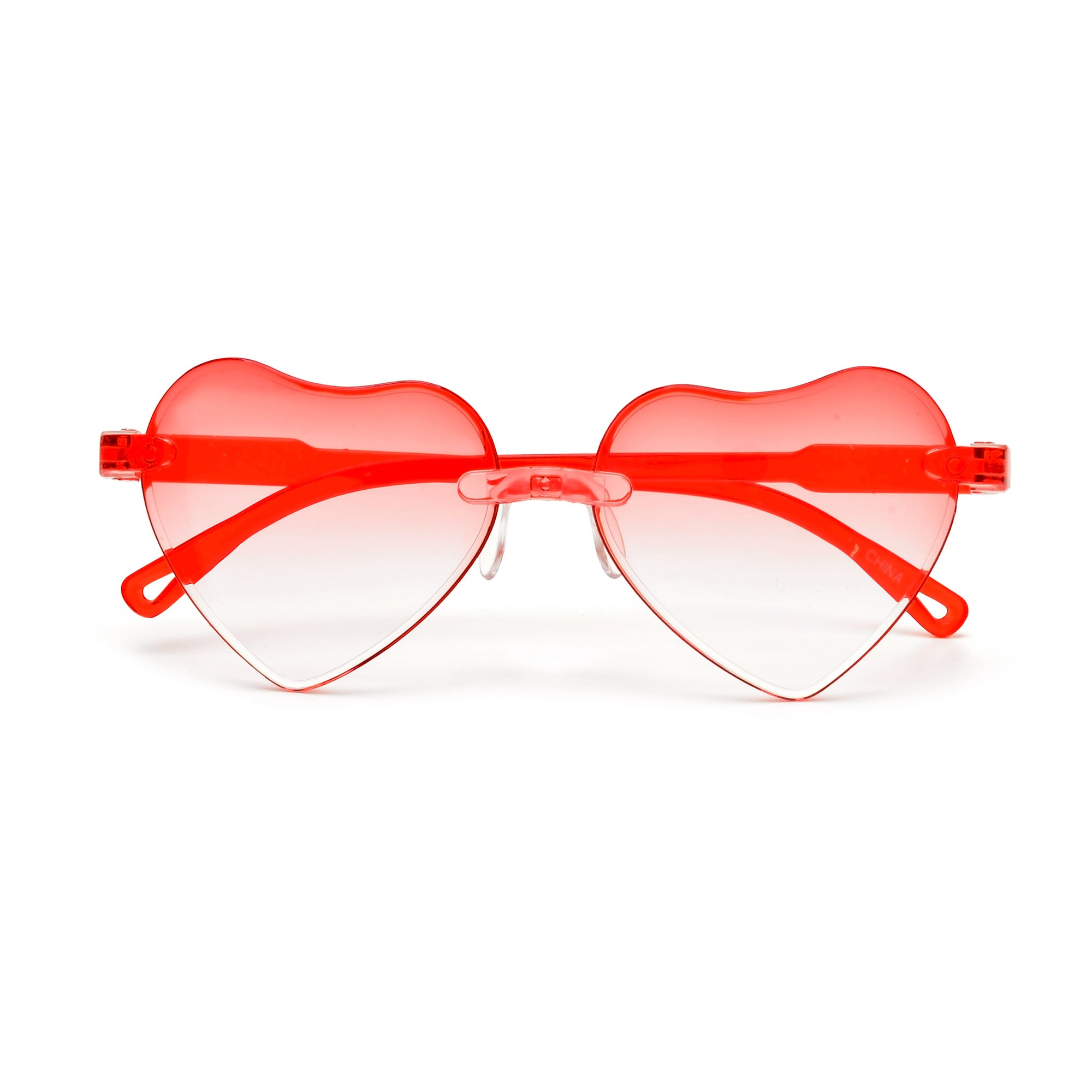 KIDS CUTE RIMLESS HEART SUNNIES
