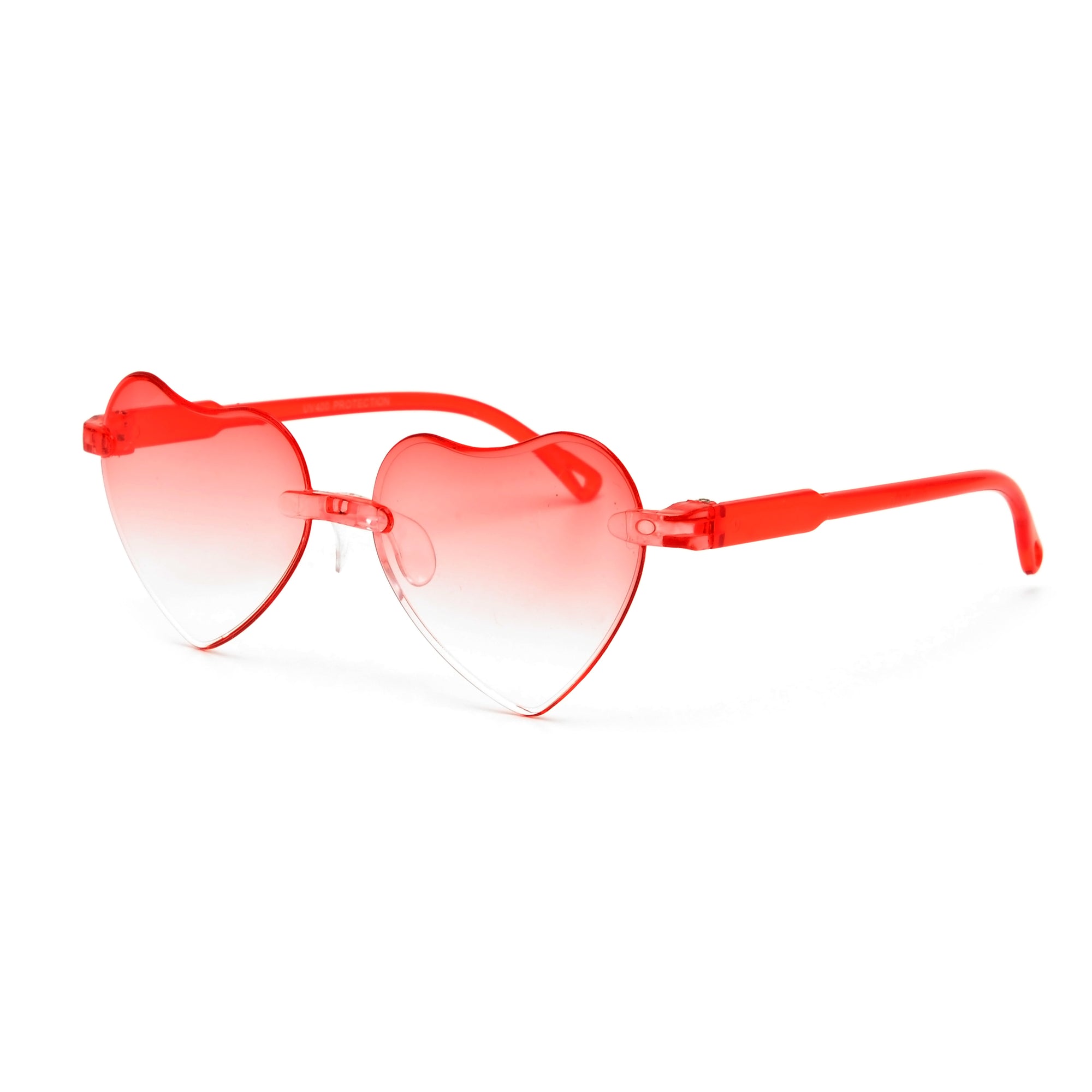 KIDS CUTE RIMLESS HEART SUNNIES
