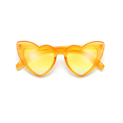 Kids Adorable High Tip Cute Heart Sunglasses - Sunglass Spot