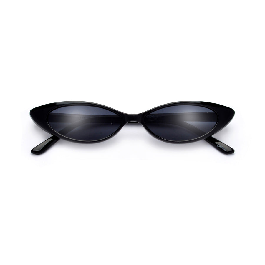 Kids Ultra Thin 90s Cat Eye Sunnies - Sunglass Spot