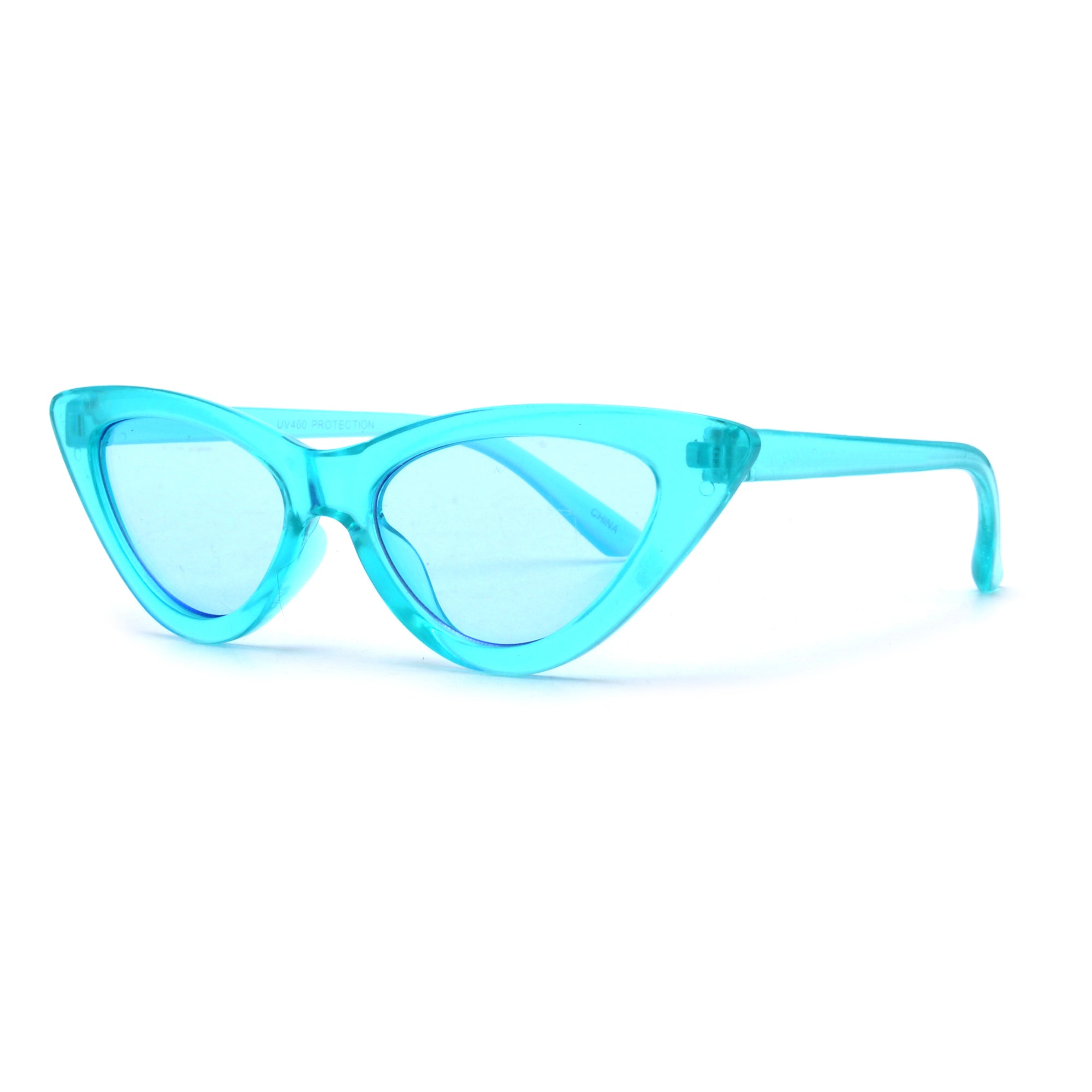 Kids Slim Streamlined Cat Eye Sunnies - Sunglass Spot