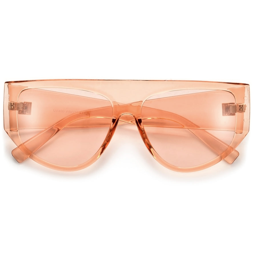 Oversize Modern Flat Brow Sunnies