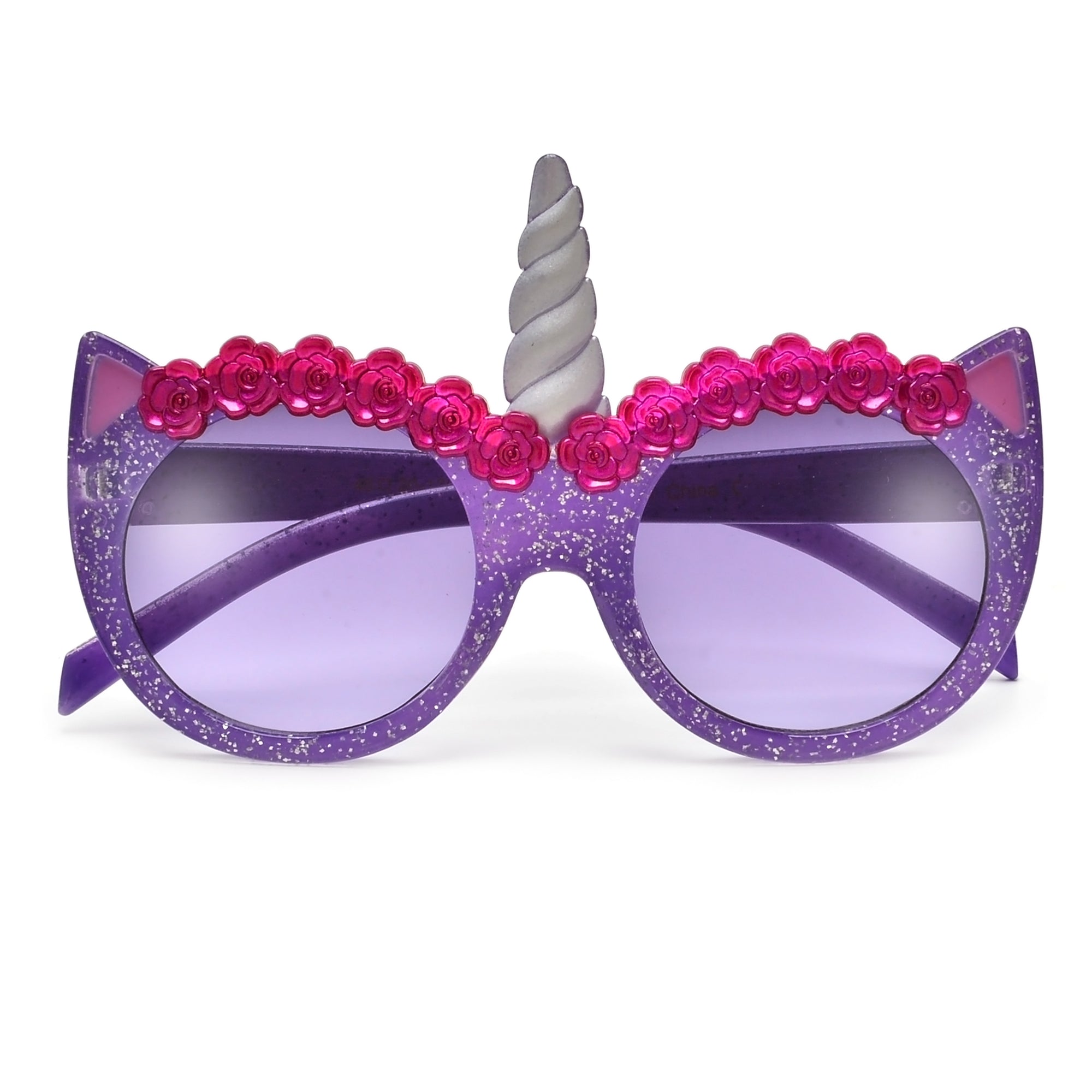 Adorable Alicorn Round Cat Eye Kids Sunnies