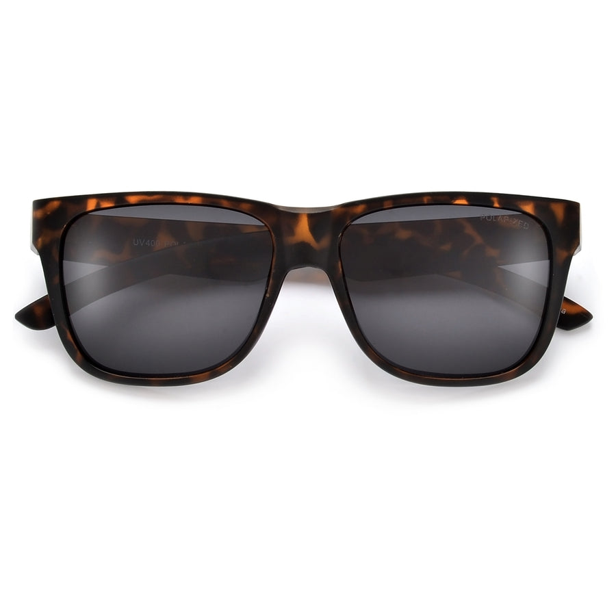 Smooth Upbeat Polarized Squared Sunglasses