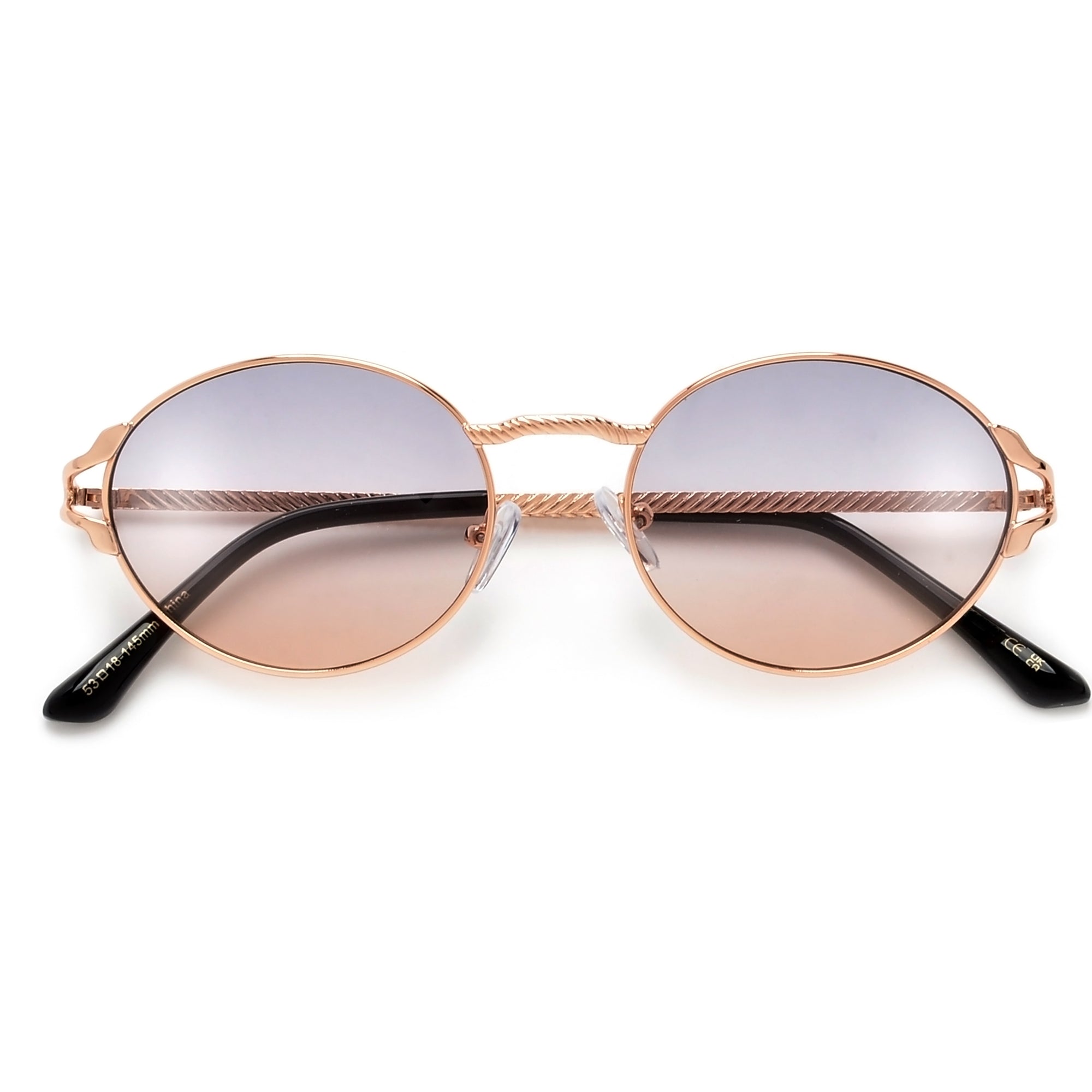 Slim Split Temple Timeless Fashion Statement Sunnies