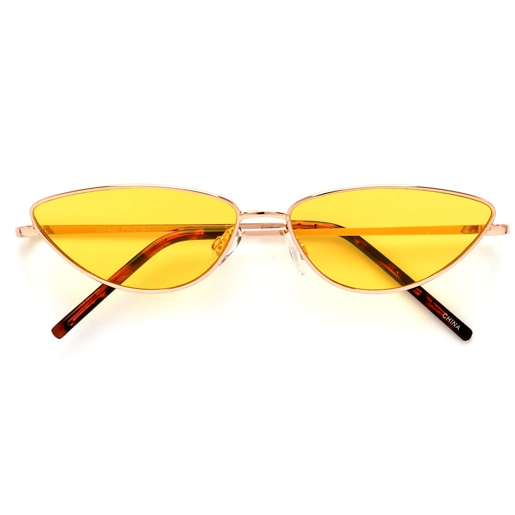 Slim Cat Eye Silhouette Chic Sunnies