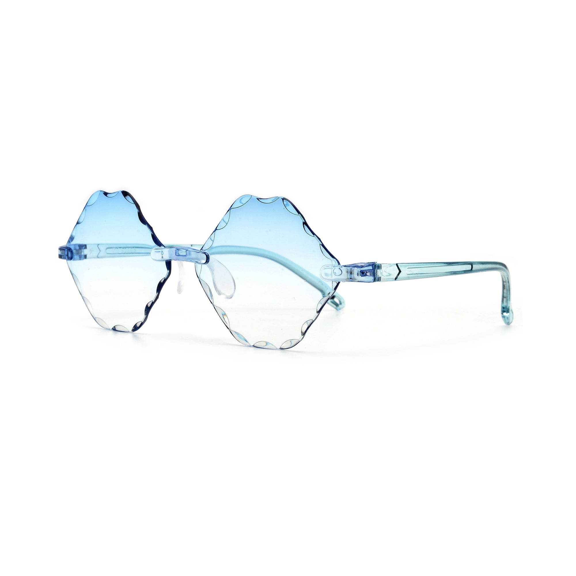 Cute Kids Geometric Rimless Sunnies