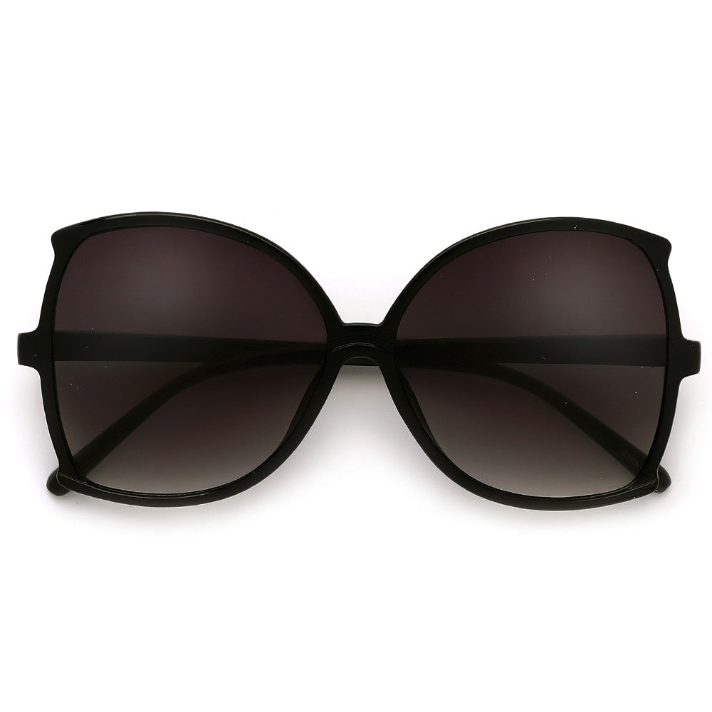 Oversize 62mm Women's Sophisicated Glam Butterfly Sunglasses - Sunglass Spot