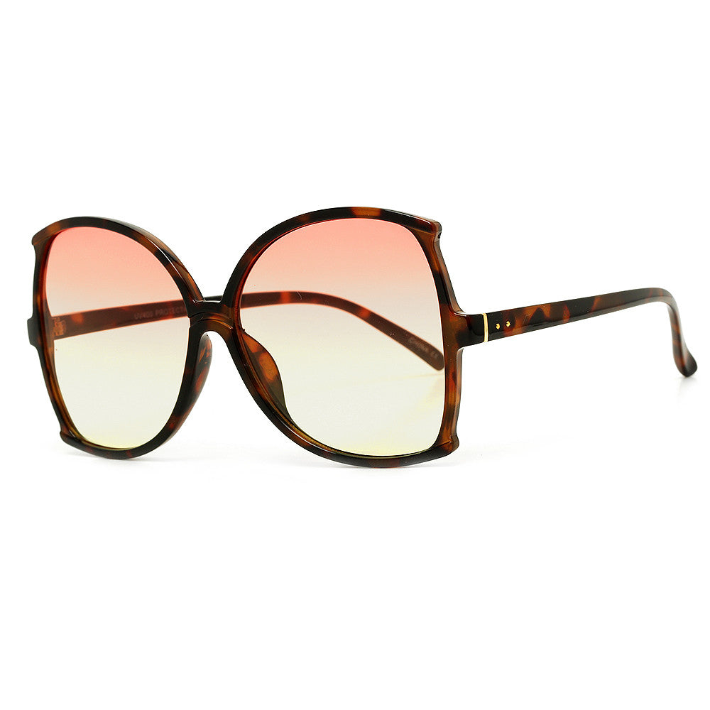 Oversize 62mm Women's Sophisicated Glam Butterfly Sunglasses - Sunglass Spot