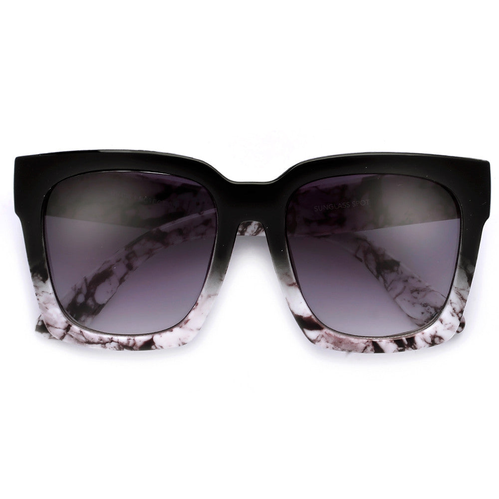 Boldly Chic Oversize 57mm Cat Eye Sunnies - Sunglass Spot