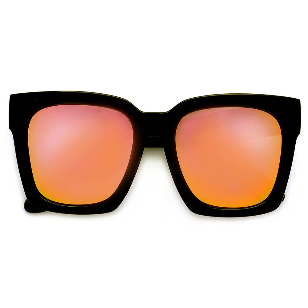 Boldly Chic Oversize 57mm Cat Eye Sunnies - Sunglass Spot
