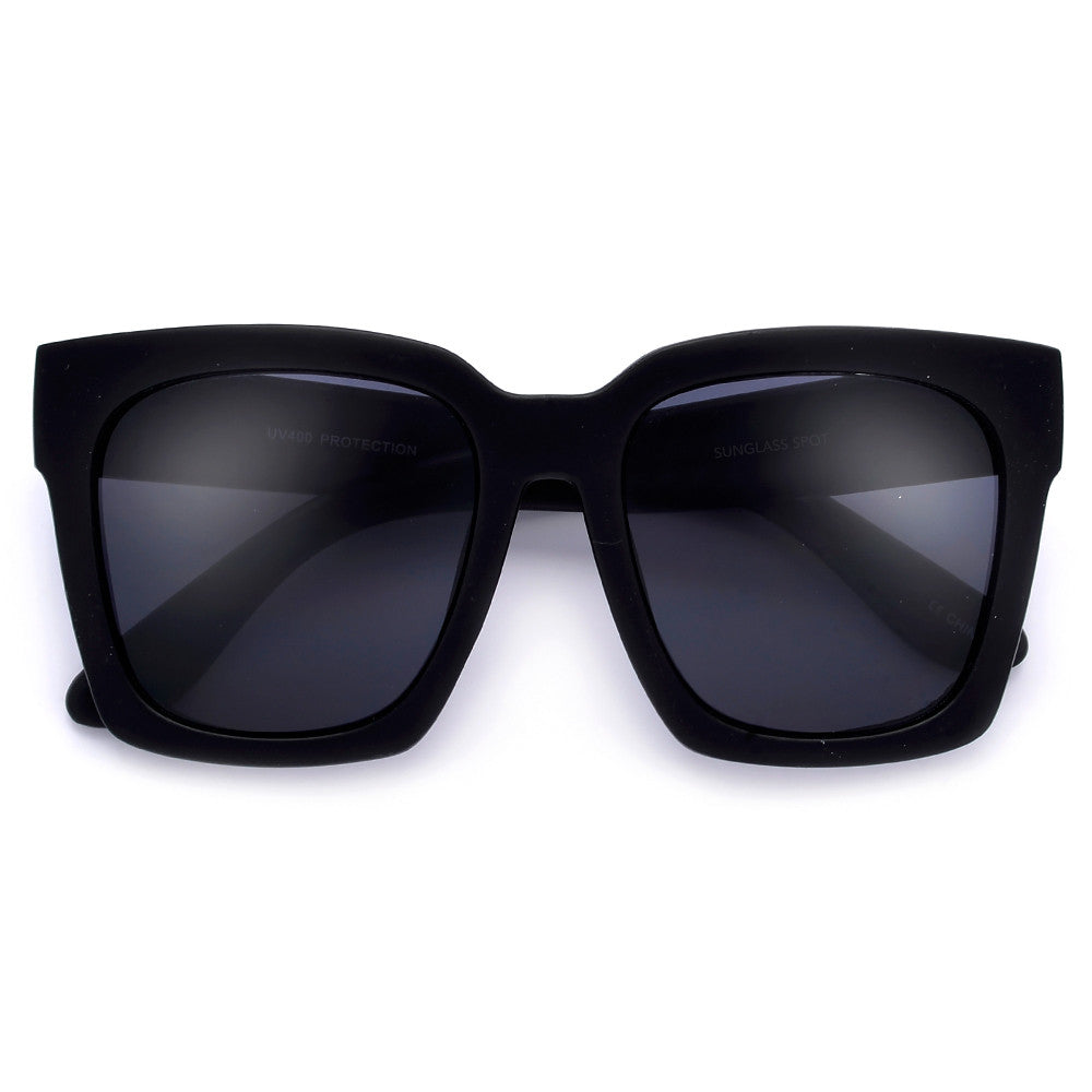 Boldly Chic Oversize 57mm Cat Eye Sunnies - Sunglass Spot