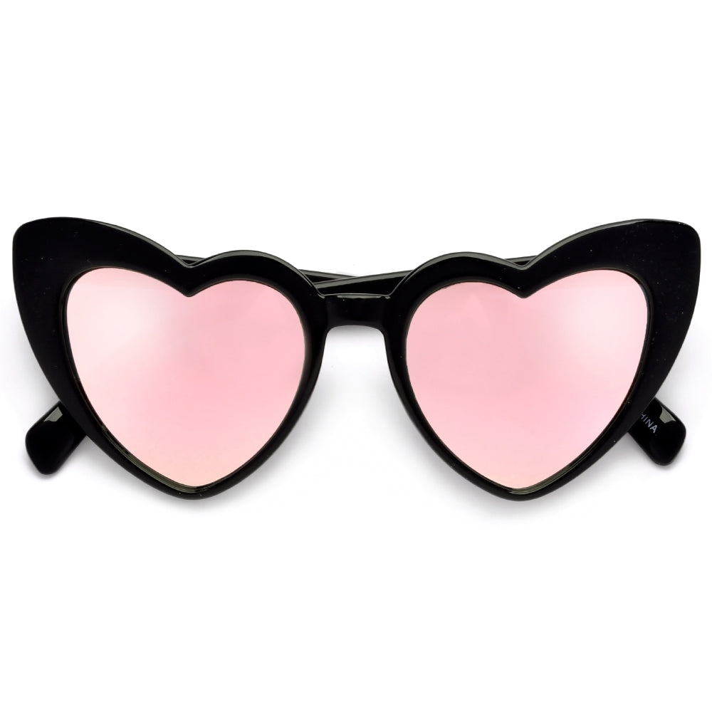 Silver Heart Shaped Prescription Glasses Heart Shape RX Eyeglasses