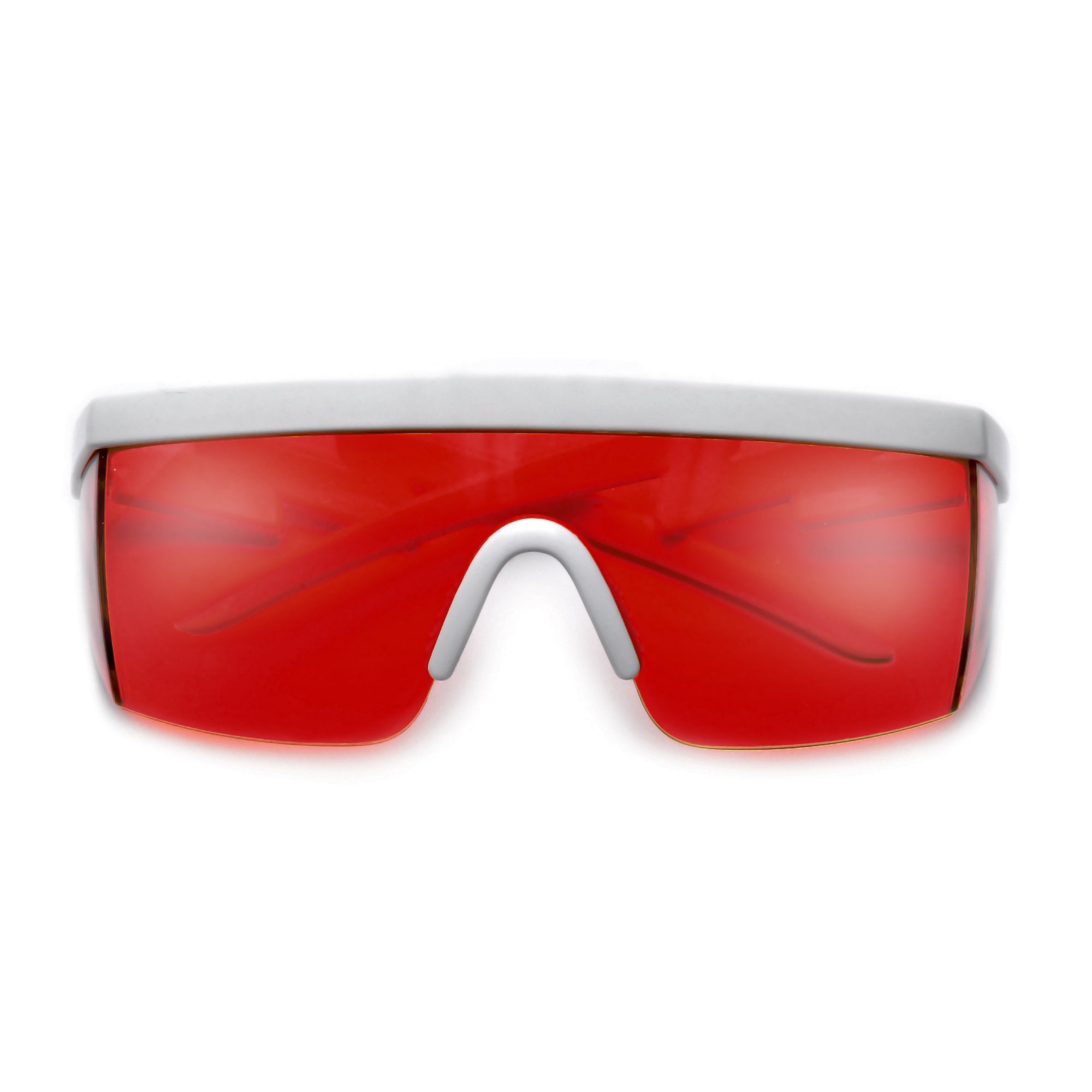 Electric Bolt Wrap Around Shield Shades - Sunglass Spot