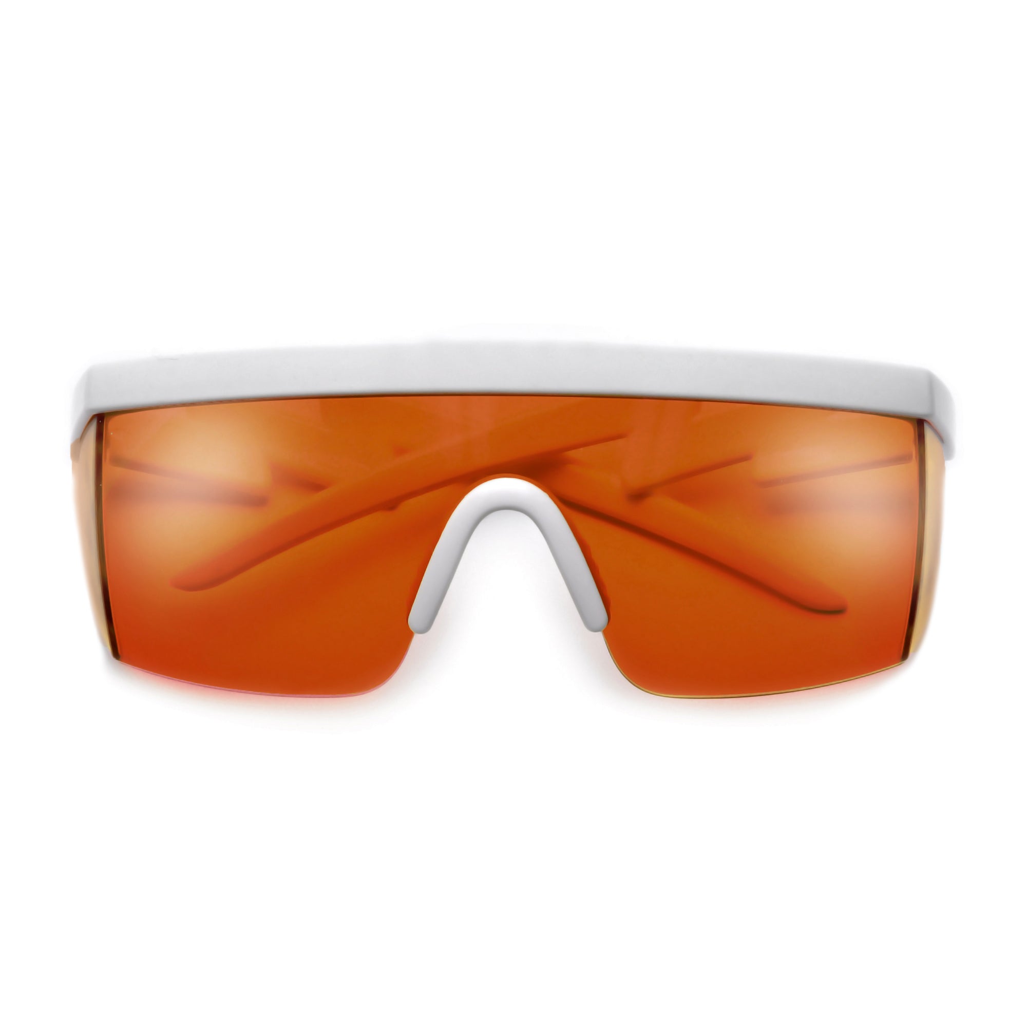 Electric Bolt Wrap Around Shield Shades - Sunglass Spot