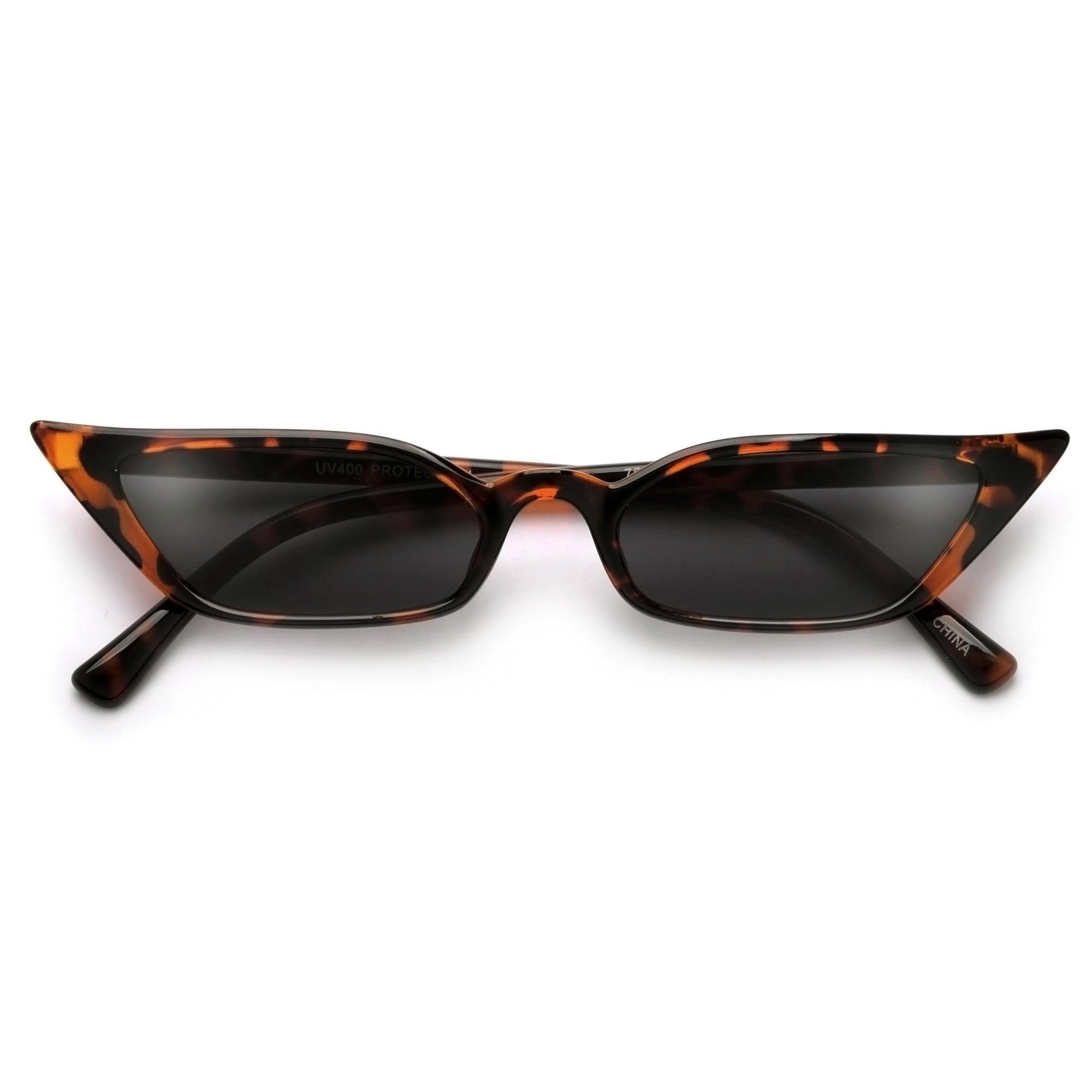 Narrow Pointed Edge Cat Eye Sunnies - Sunglass Spot