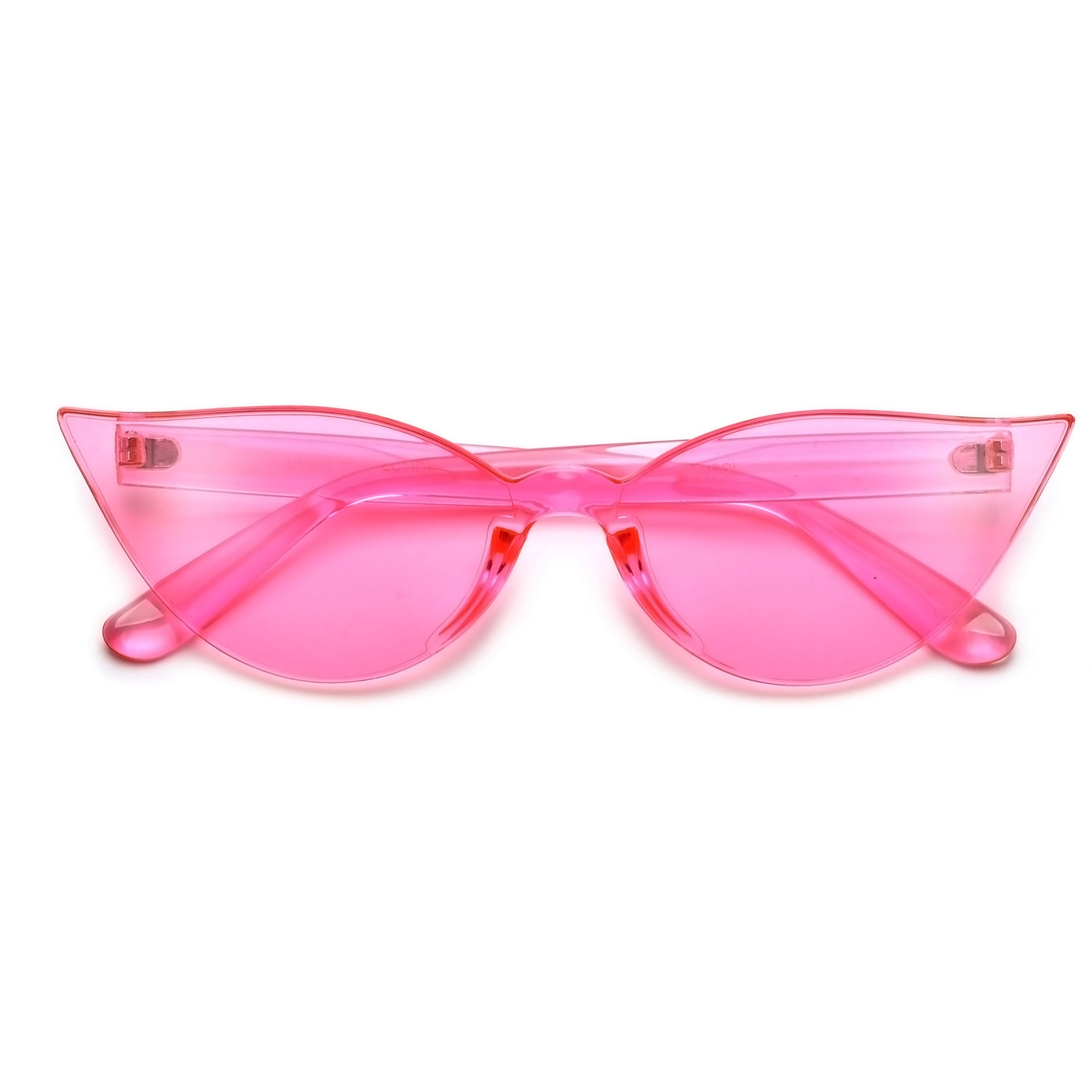 THICK BLOCKY RETRO CAT EYE SUNGLASSES - Sunglass Spot