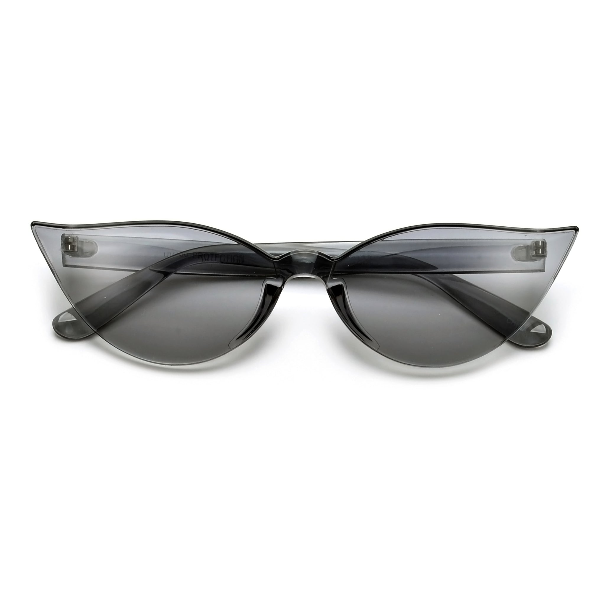 THICK BLOCKY RETRO CAT EYE SUNGLASSES - Sunglass Spot