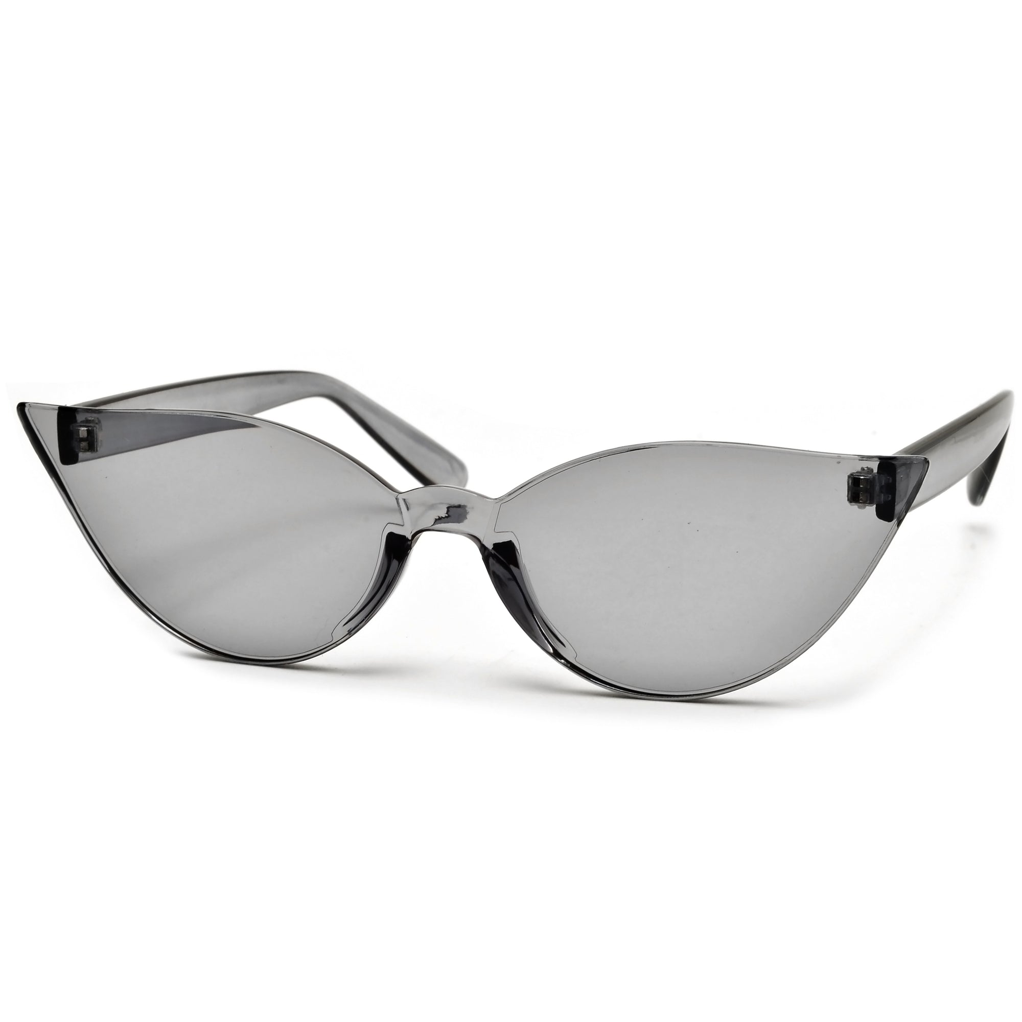 THICK BLOCKY RETRO CAT EYE SUNGLASSES - Sunglass Spot