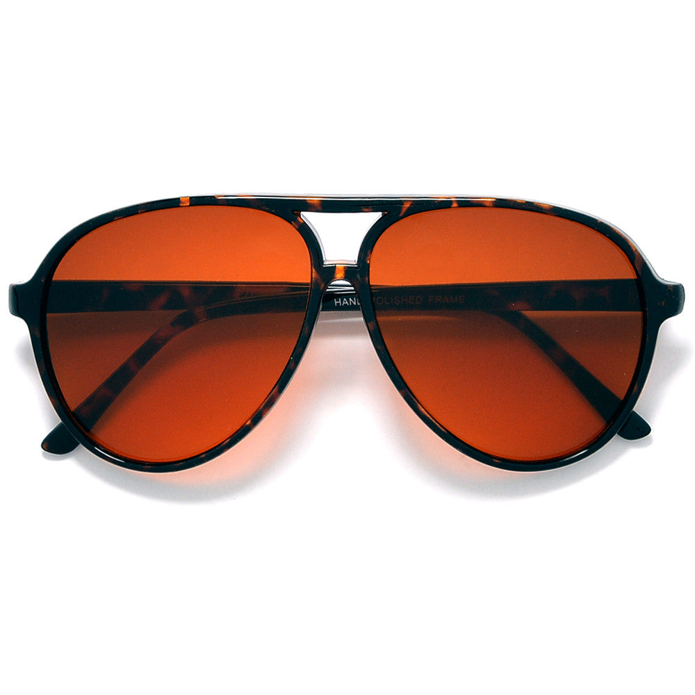 Shop FONTAINE black/orange vintage shield sunglasses for men | Giant  Vintage Sunglasses