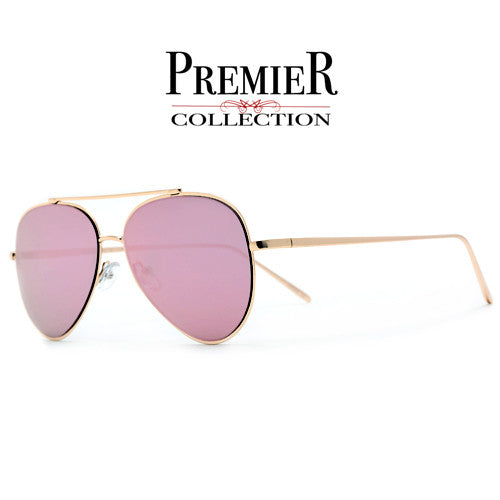 Premier Collection-Oversize Modern Teardrop Retro Appeal Classic Aviator - Sunglass Spot