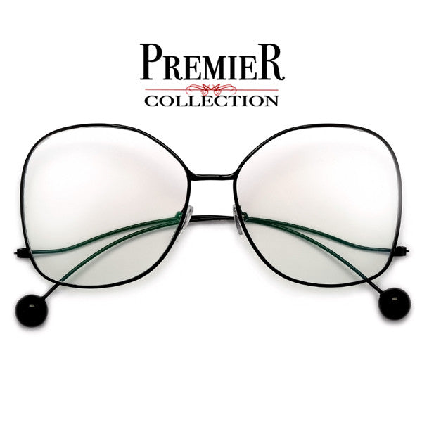 Elegant Butterfly Frame Pearl Tip Temple Glam Fashion Eyewear - Sunglass Spot